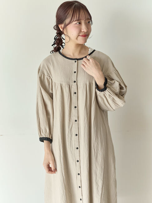 Samansa Mos2「【Cross&times;Staff】前後2WAYワンピース」|ワンピース|