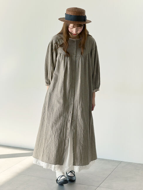 Samansa Mos2「【Cross&times;Staff】前後2WAYワンピース」|ワンピース|