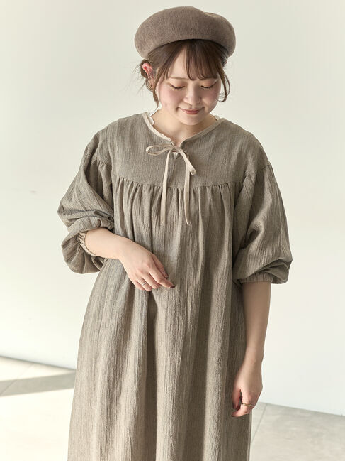 Samansa Mos2「【Cross&times;Staff】前後2WAYワンピース」|ワンピース|