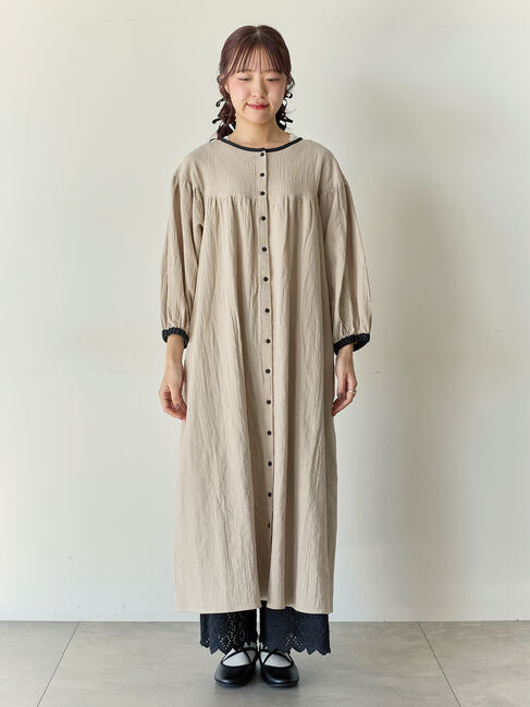 Samansa Mos2「【Cross&times;Staff】前後2WAYワンピース」|ワンピース|