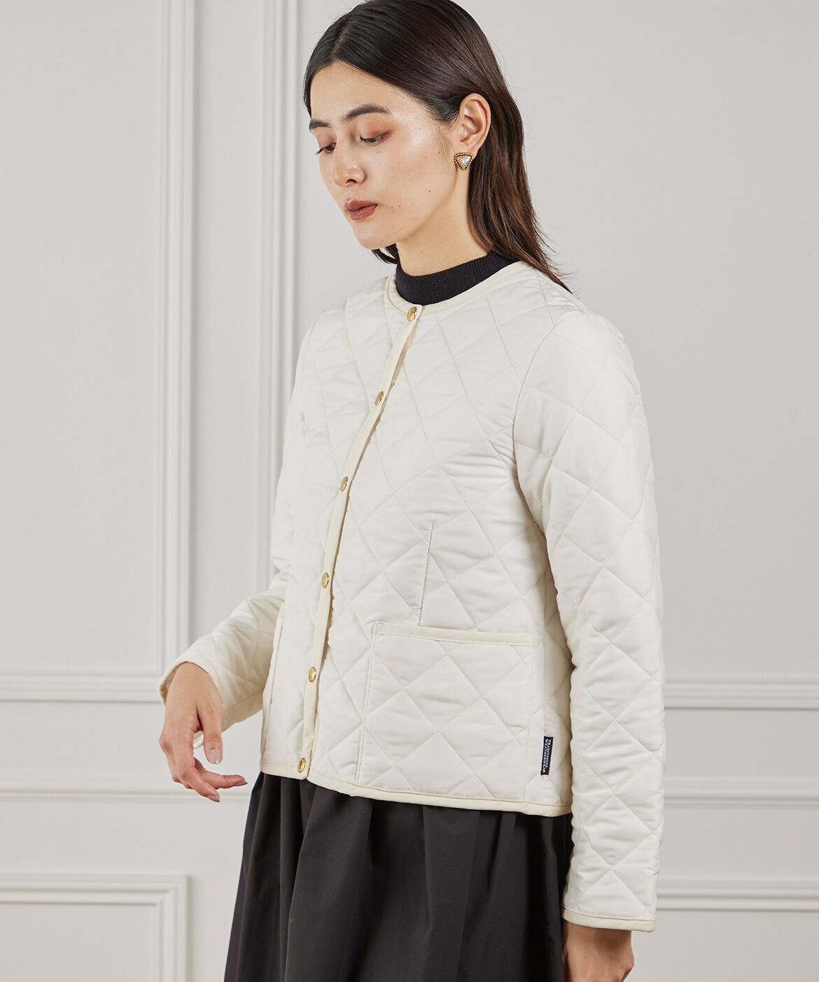 INED「《Traditional Weatherwear》キルティングコート　ARKLEY 」|ピーコート|