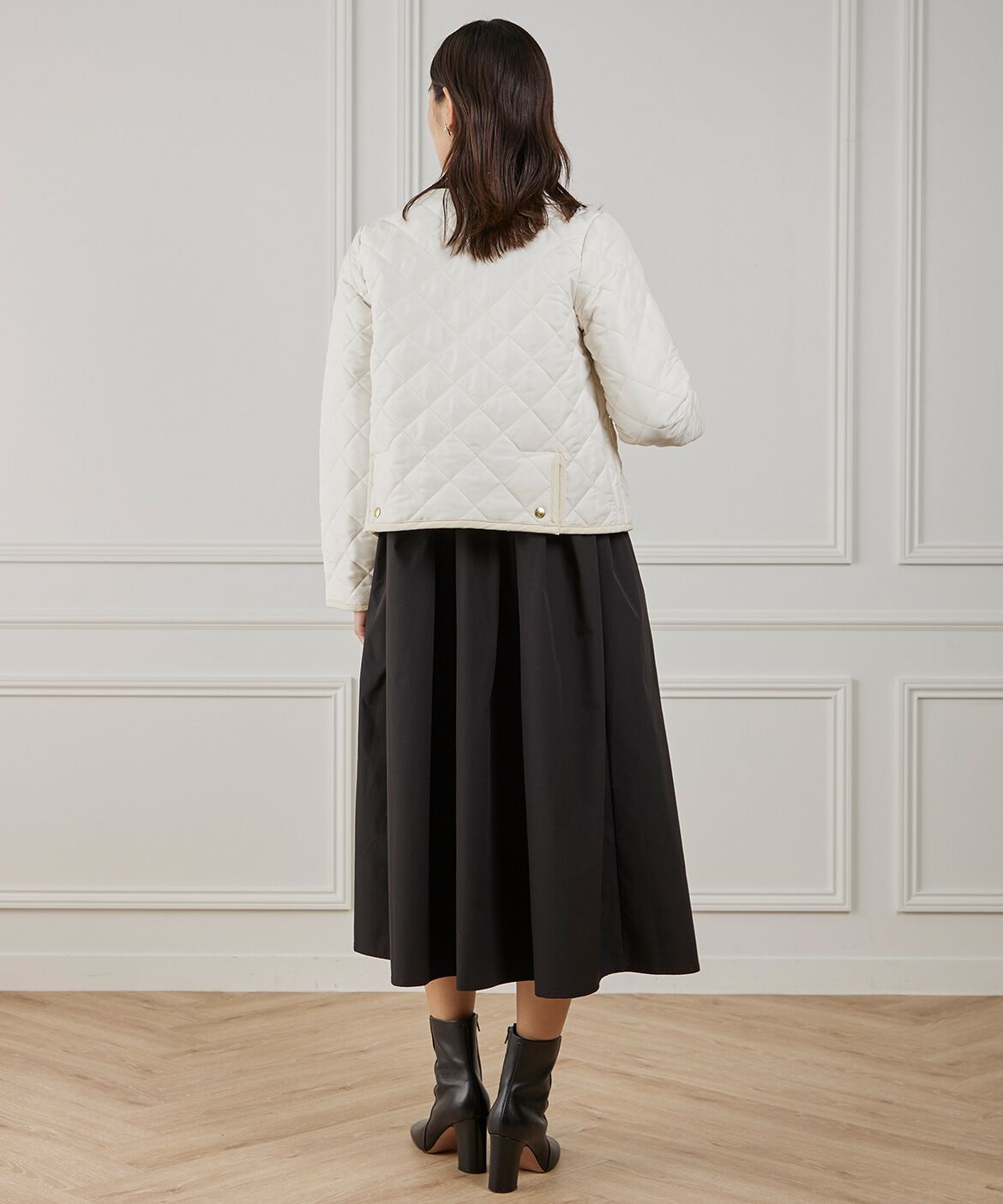 INED「《Traditional Weatherwear》キルティングコート　ARKLEY 」|ピーコート|