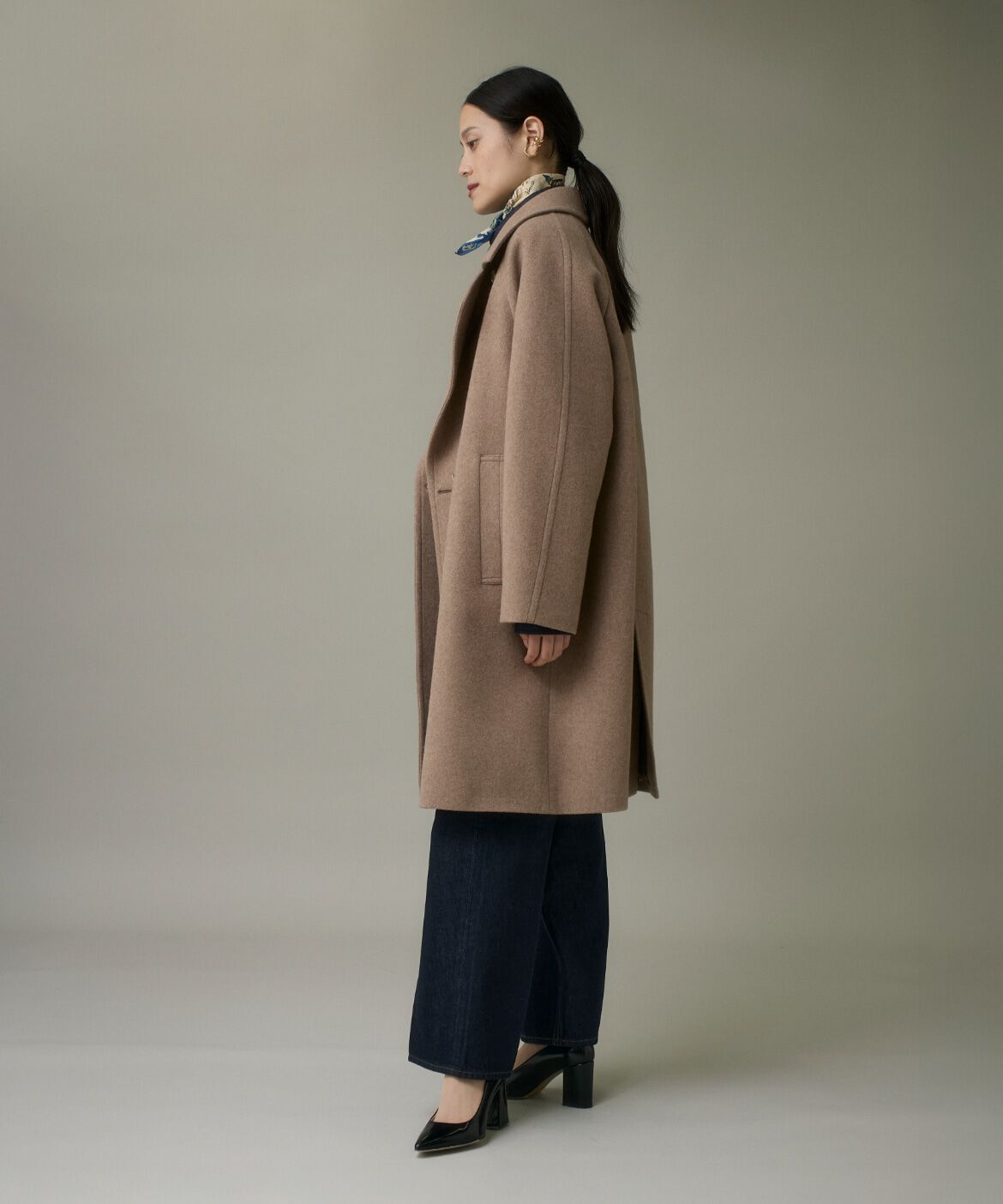 DAY by DAY it&rsquo;s international「スペリオルメルトンステンカラーコート」|ステンカラーコート|