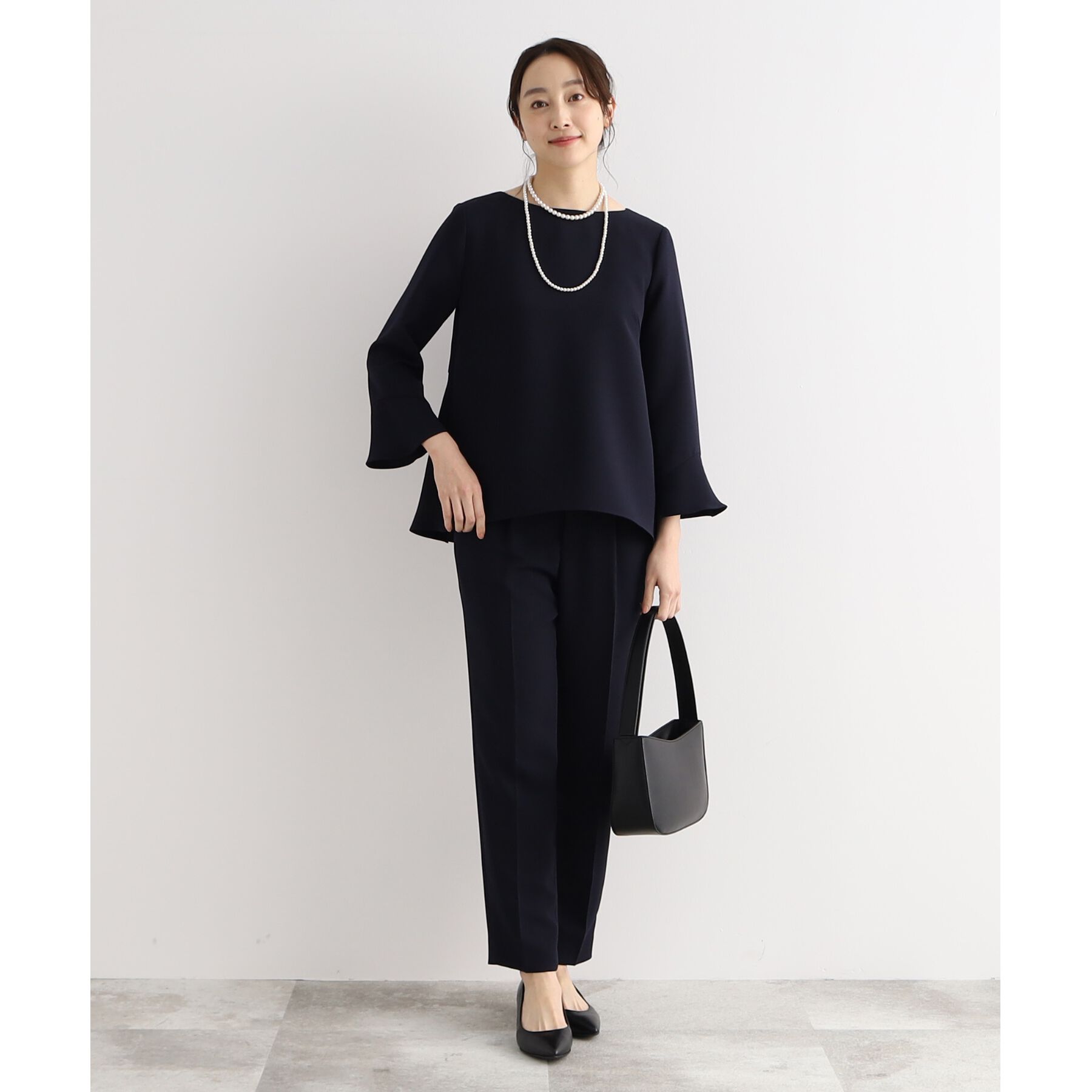 UNTITLED「【追加6/日本製】2連フェイクパールネックレス」|ネックレス|