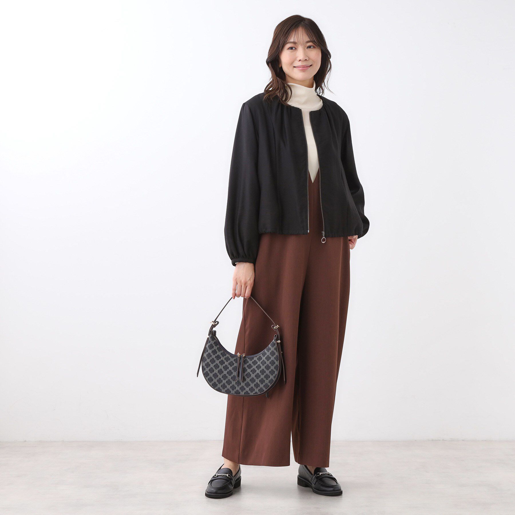 Reflect「【ライトアウター／ゆったり羽織れる／気軽な羽織りに◎】ライトブルゾン」|ブルゾン・スタジャン|