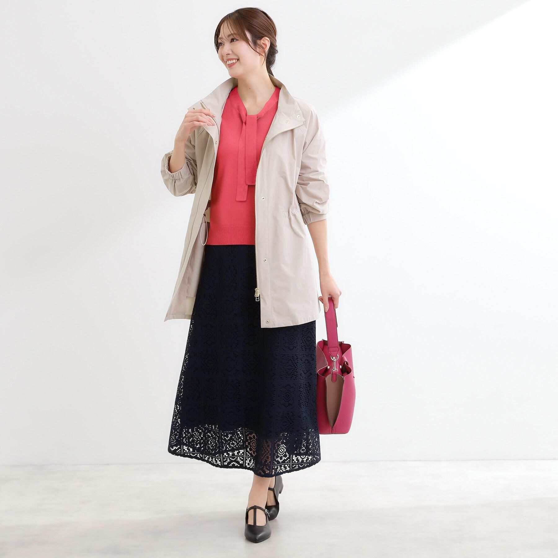 Reflect「ストレッチタフタミドル丈スタンドカラーコート」|その他|