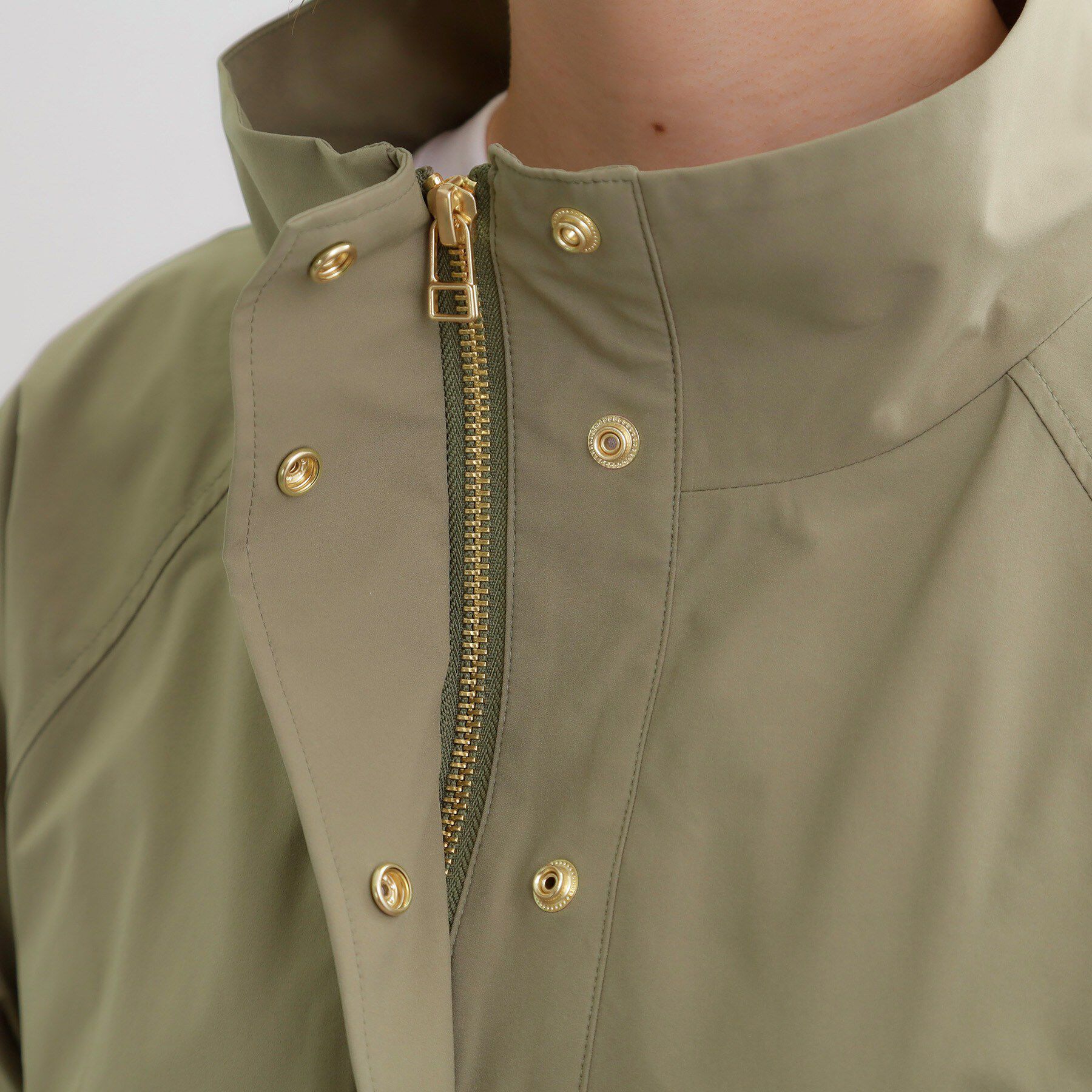 Reflect「ストレッチタフタミドル丈スタンドカラーコート」|その他|