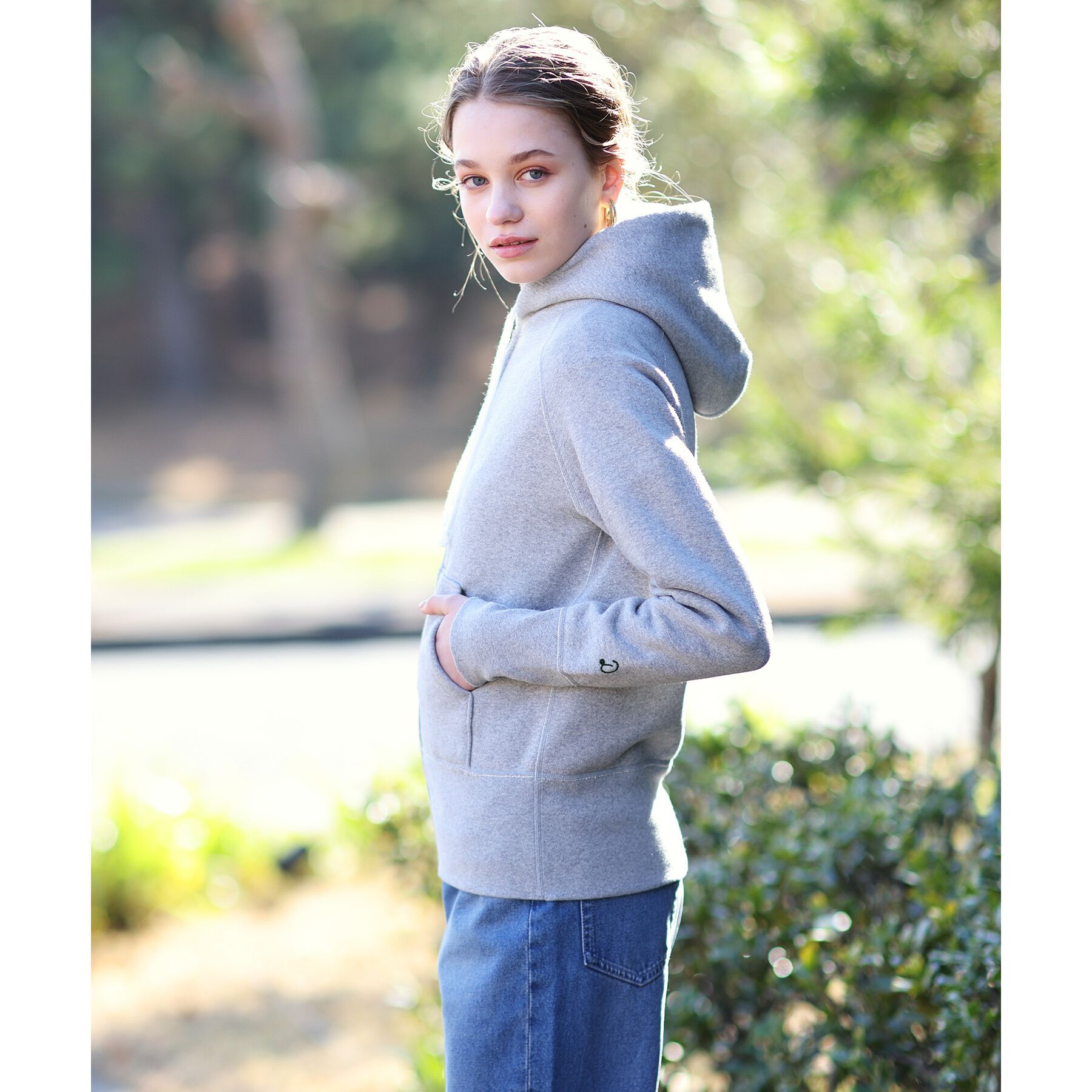 DRESSTERIOR「デキシー吊裏毛ジップアップパーカ」|パーカー|