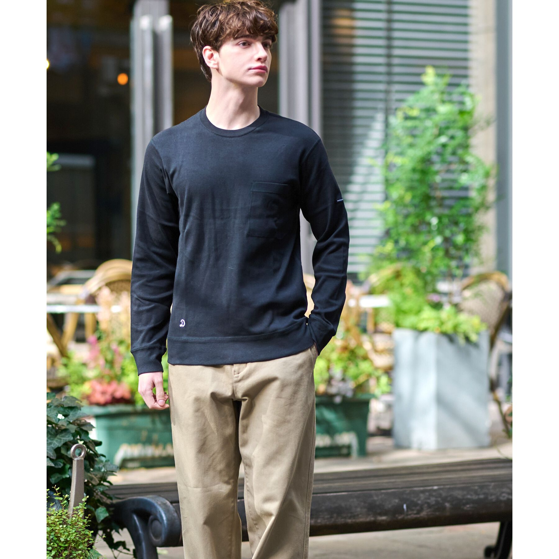 DRESSTERIOR「エクスクルーシブフライスロングTシャツ」|Tシャツ・カットソー|