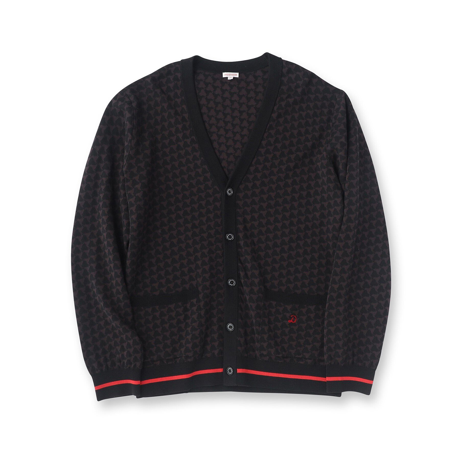 DRESSTERIOR「トリニティジャカード カーディガン」|カーディガン|