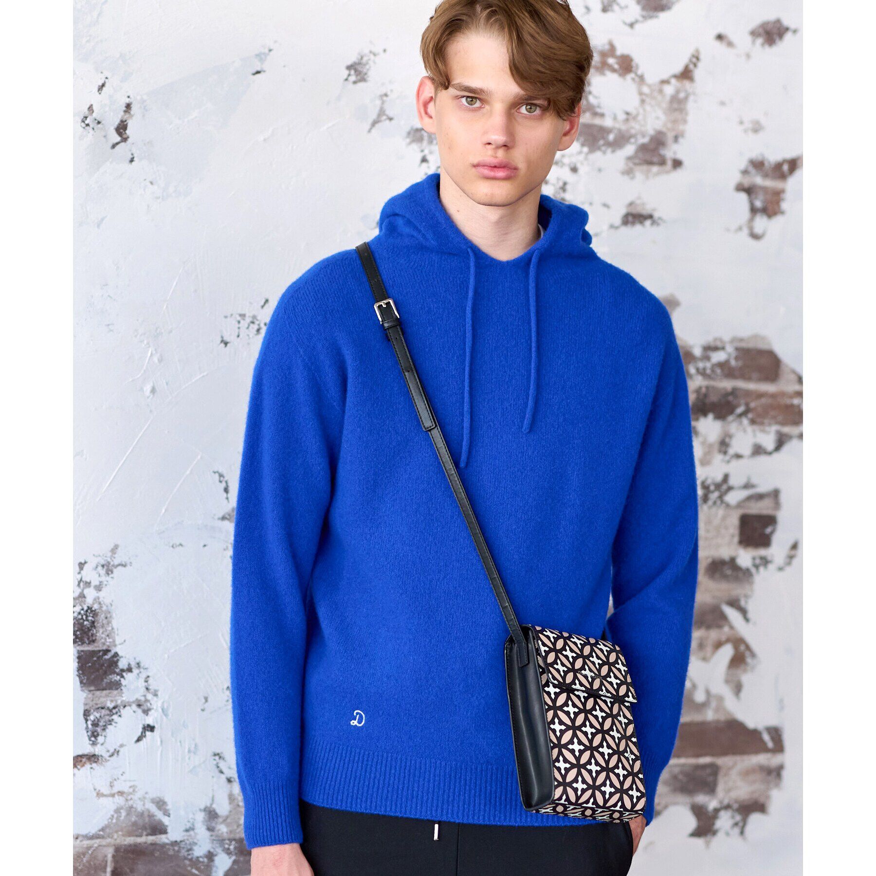 DRESSTERIOR「ホールガーメント ニットパーカ」|ニット・セーター|ブルー(093)