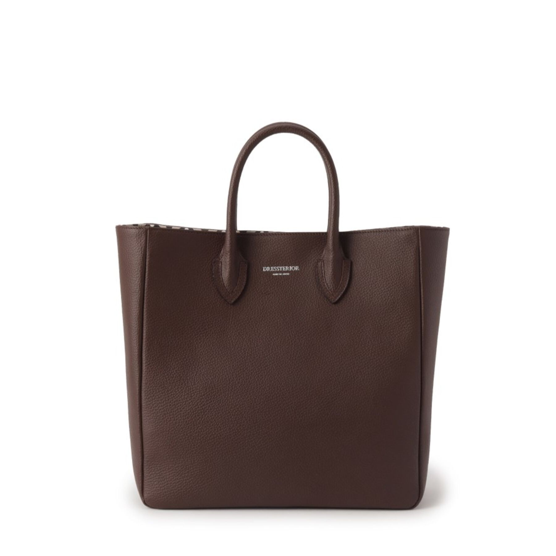 DRESSTERIOR「スクエアシュリンクレザー トートバッグ」|トートバッグ|