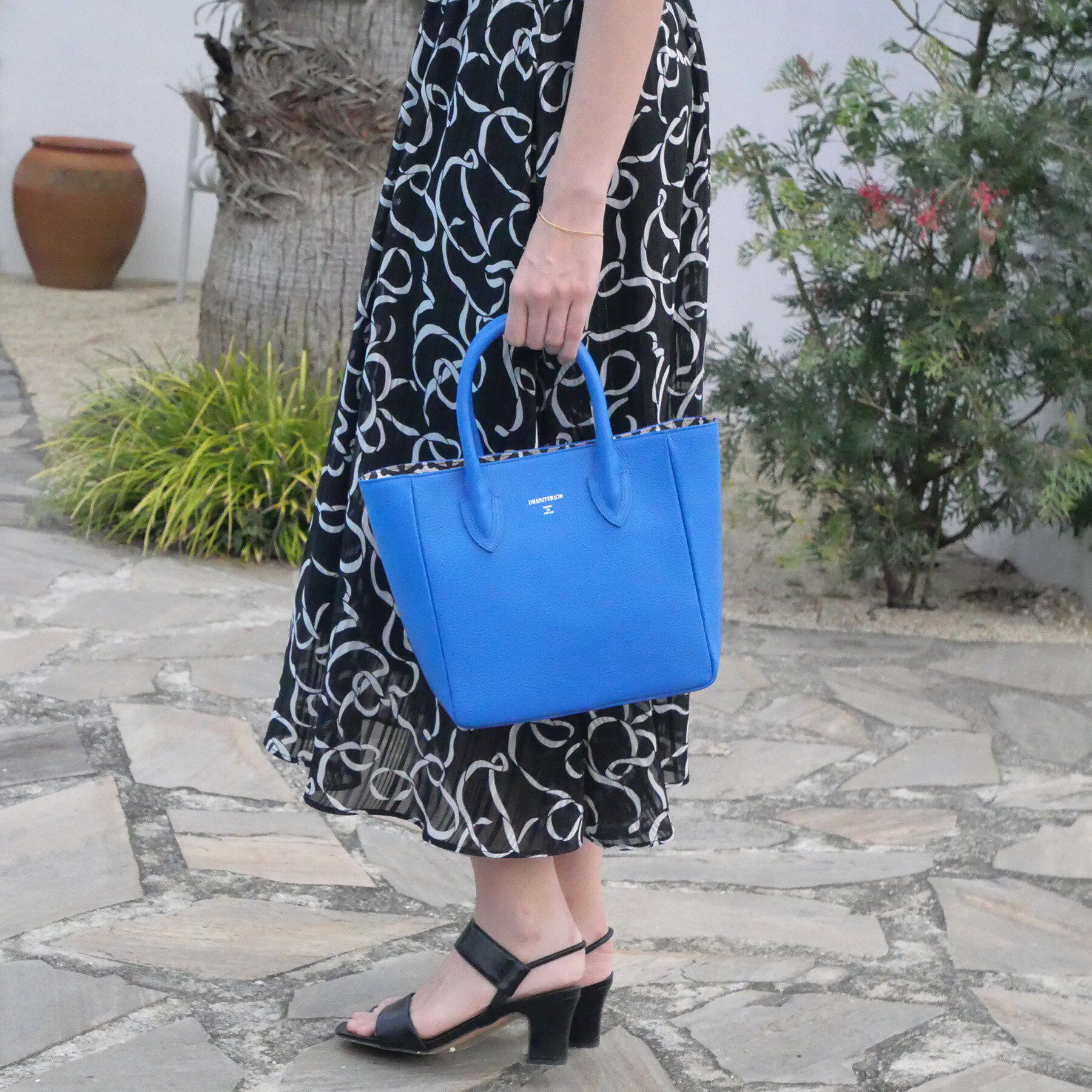 DRESSTERIOR「【大人MUSE5月号掲載】【日本製】シュリンクレザーミニトート」|トートバッグ|