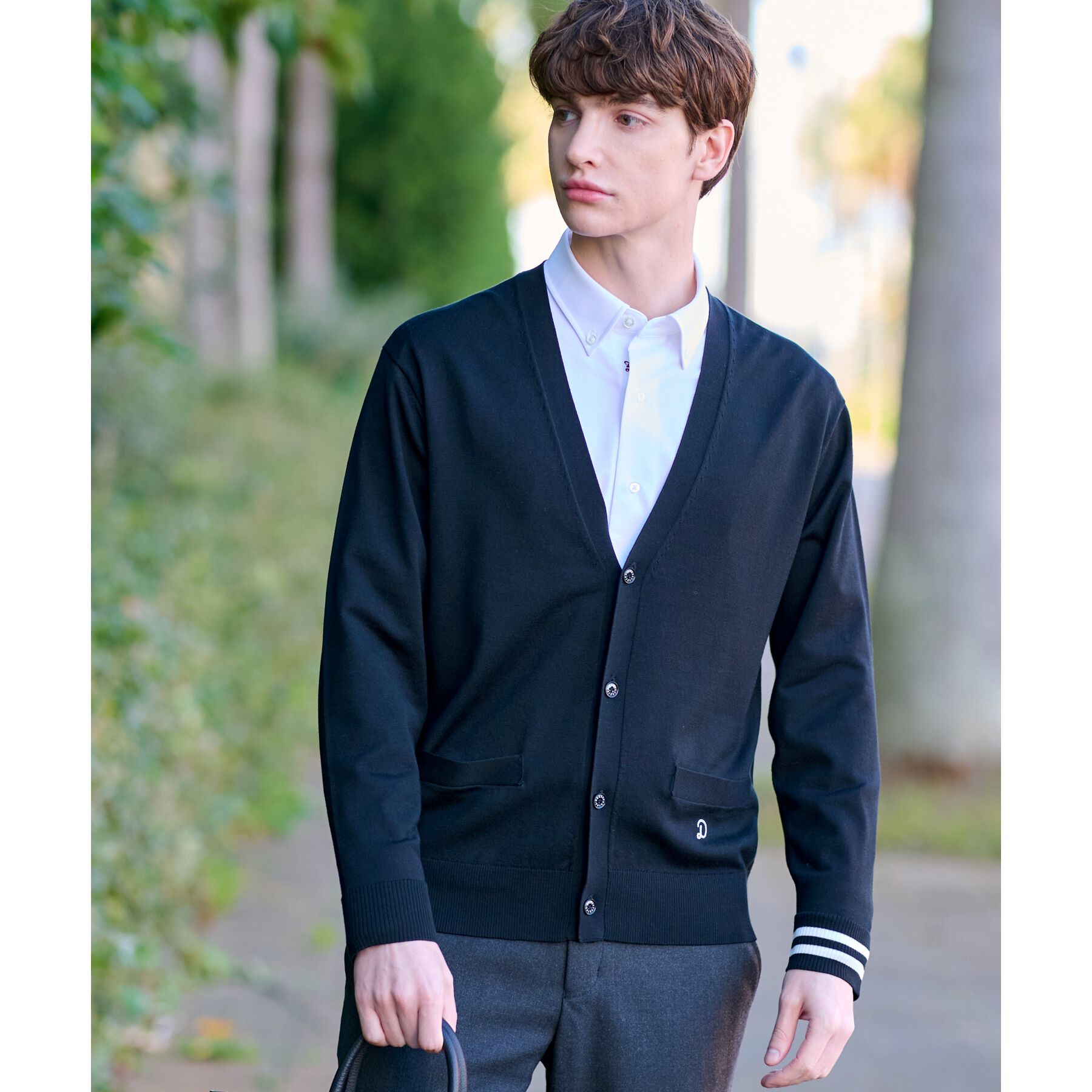 DRESSTERIOR「スリーブライン スプリングカーディガン」|カーディガン|