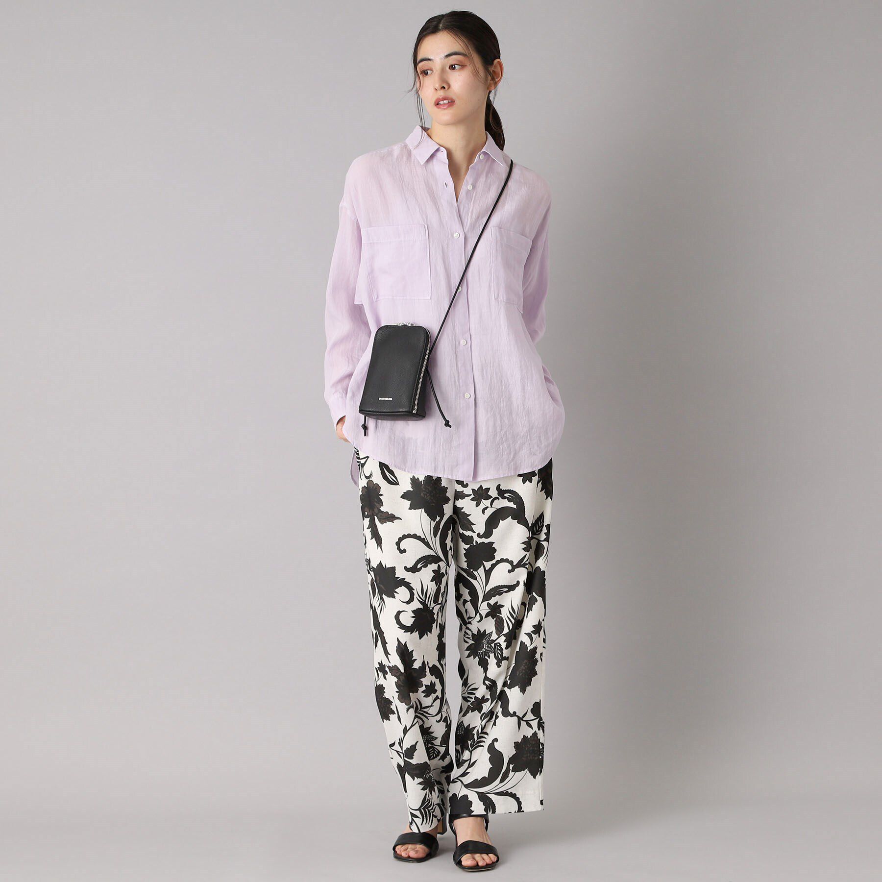 DRESSTERIOR「シュリンクレザーマルチポーチ」|ショルダー・メッセンジャー|