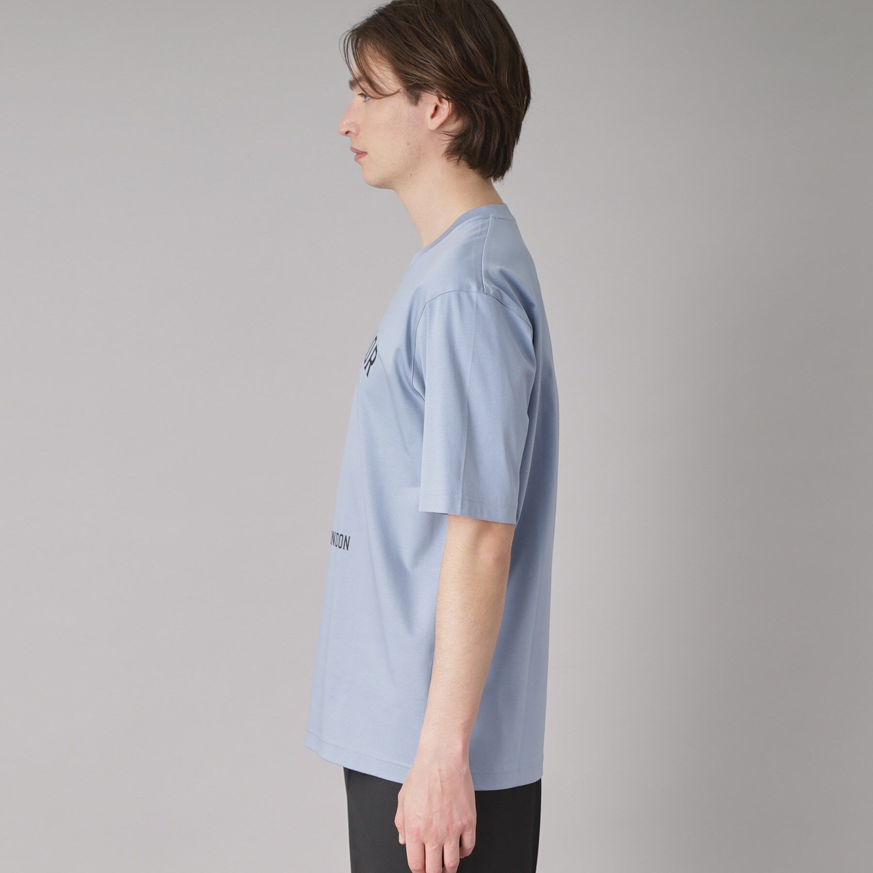 DRESSTERIOR「【接触冷感/抗菌防臭/消臭】ICE CLEAR COTTON ロンドンラビットTシャツ」|Tシャツ・カットソー|