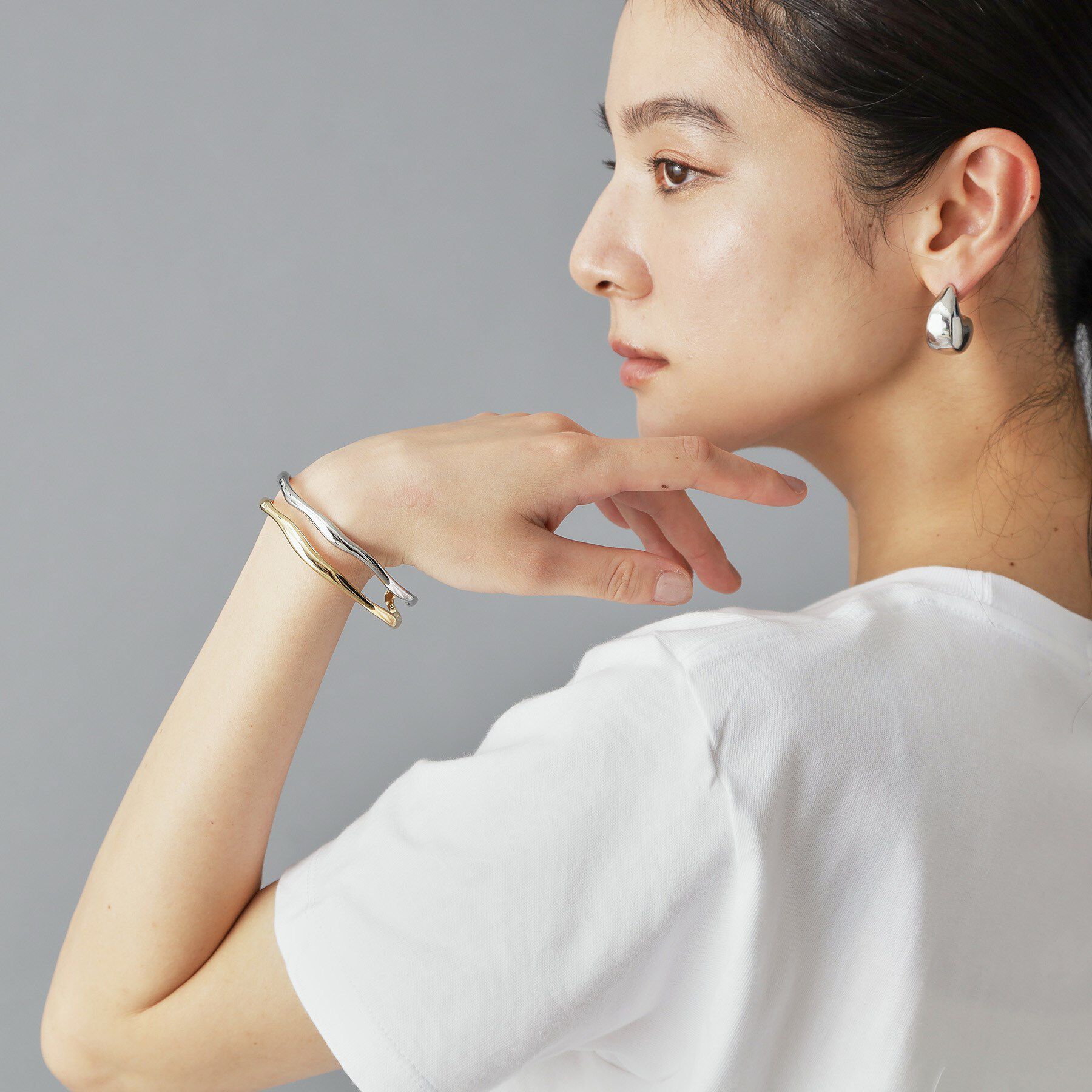 DRESSTERIOR「バイカラーバングル」|ブレスレット・バングル|