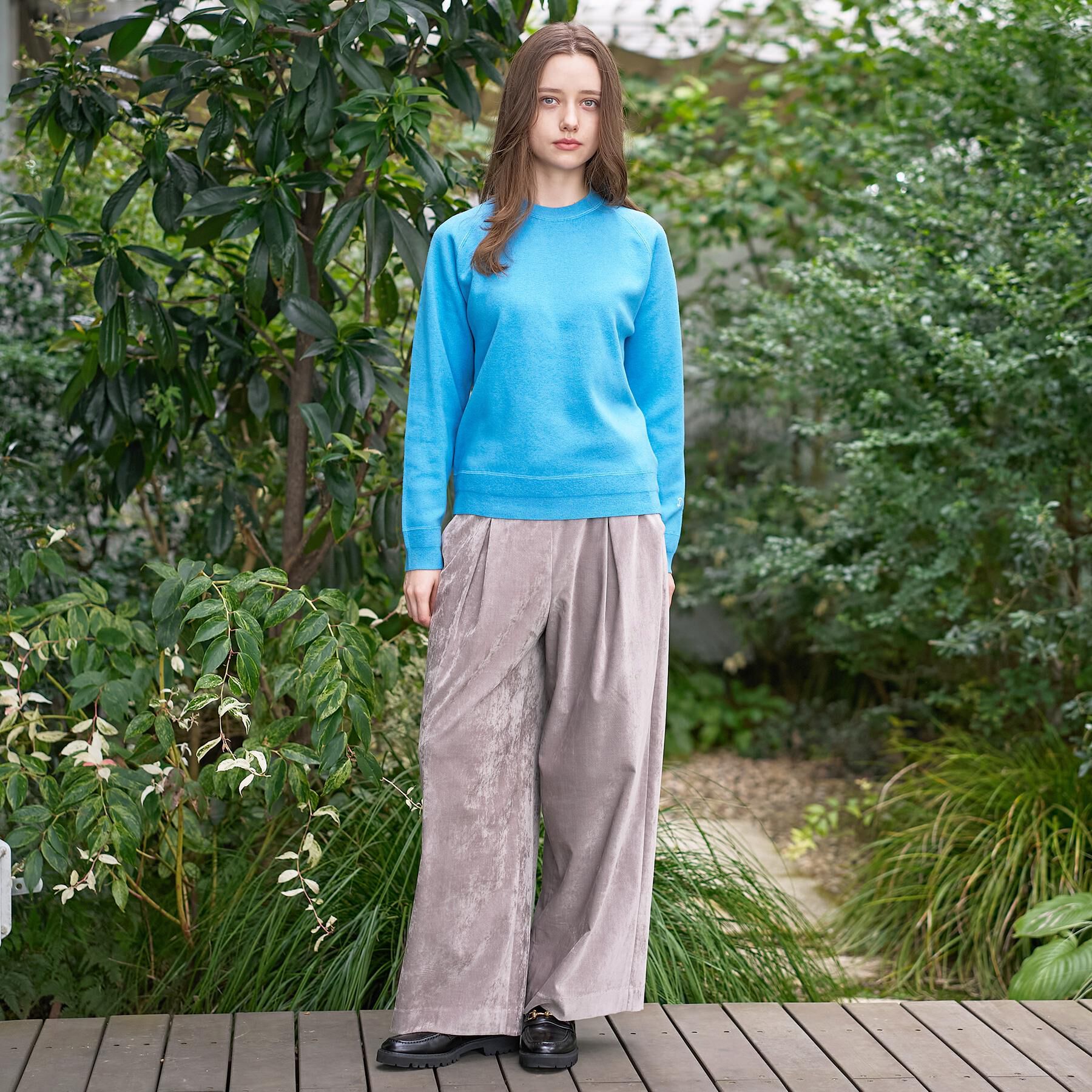 DRESSTERIOR「【洗える/7色展開】ウォッシャブルコットンカシミヤニット」|ニット・セーター|