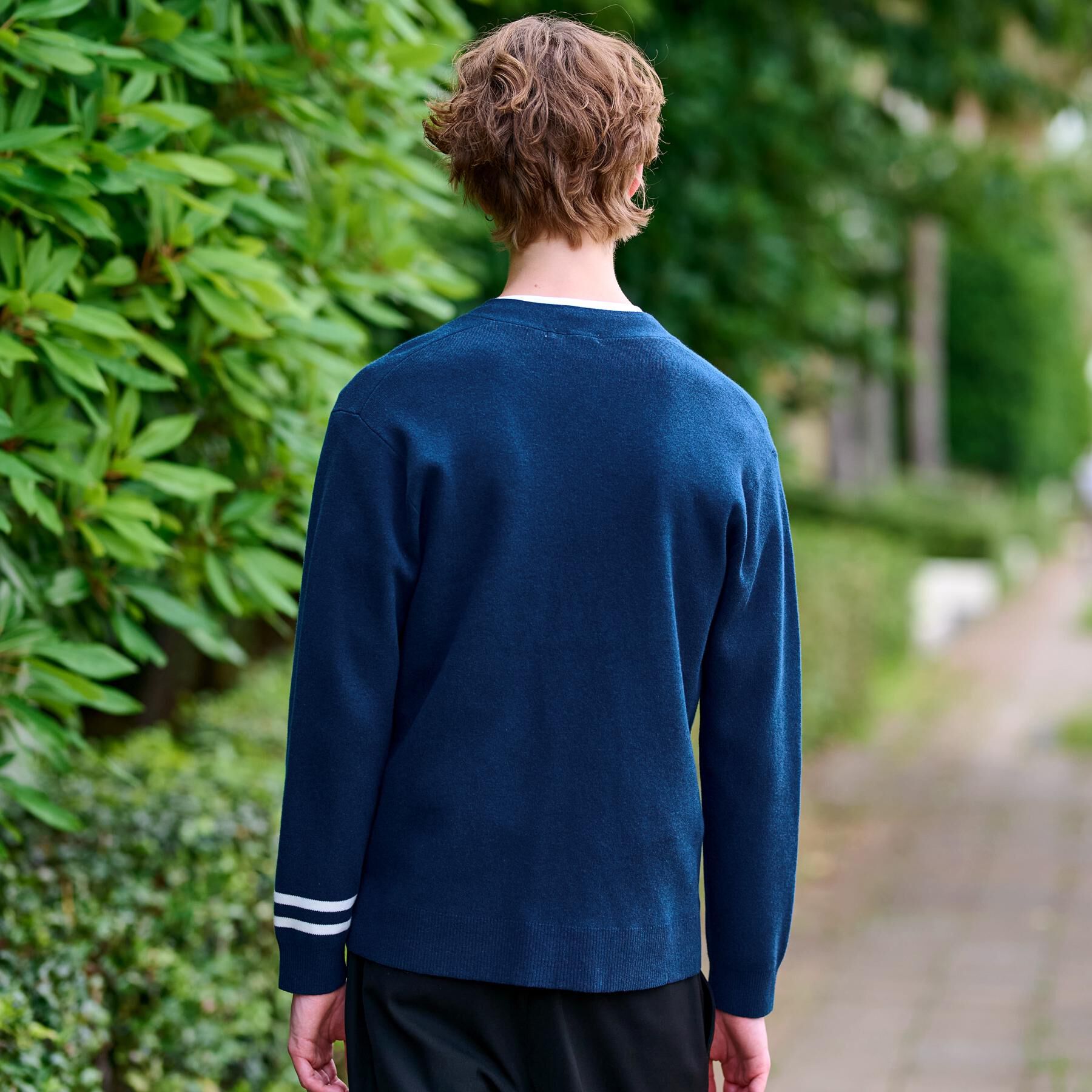 DRESSTERIOR「ウォッシャブル コットンカシミヤスムースカーディガン」|カーディガン|