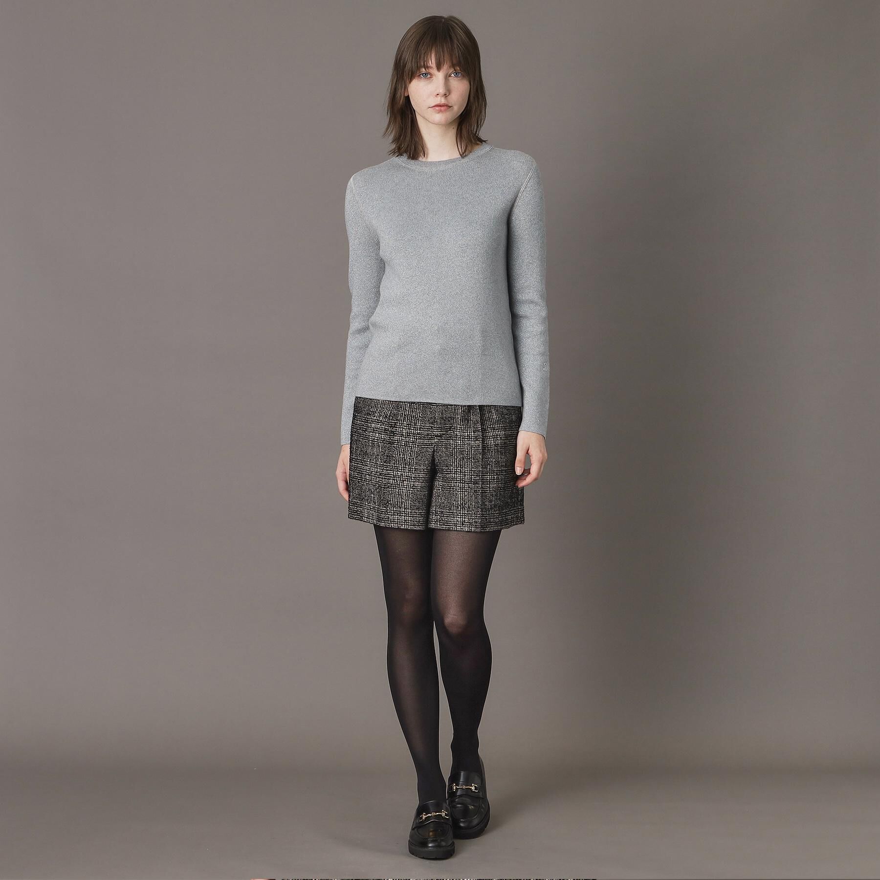 DRESSTERIOR「ラメコットンカシミヤニット」|ニット・セーター|