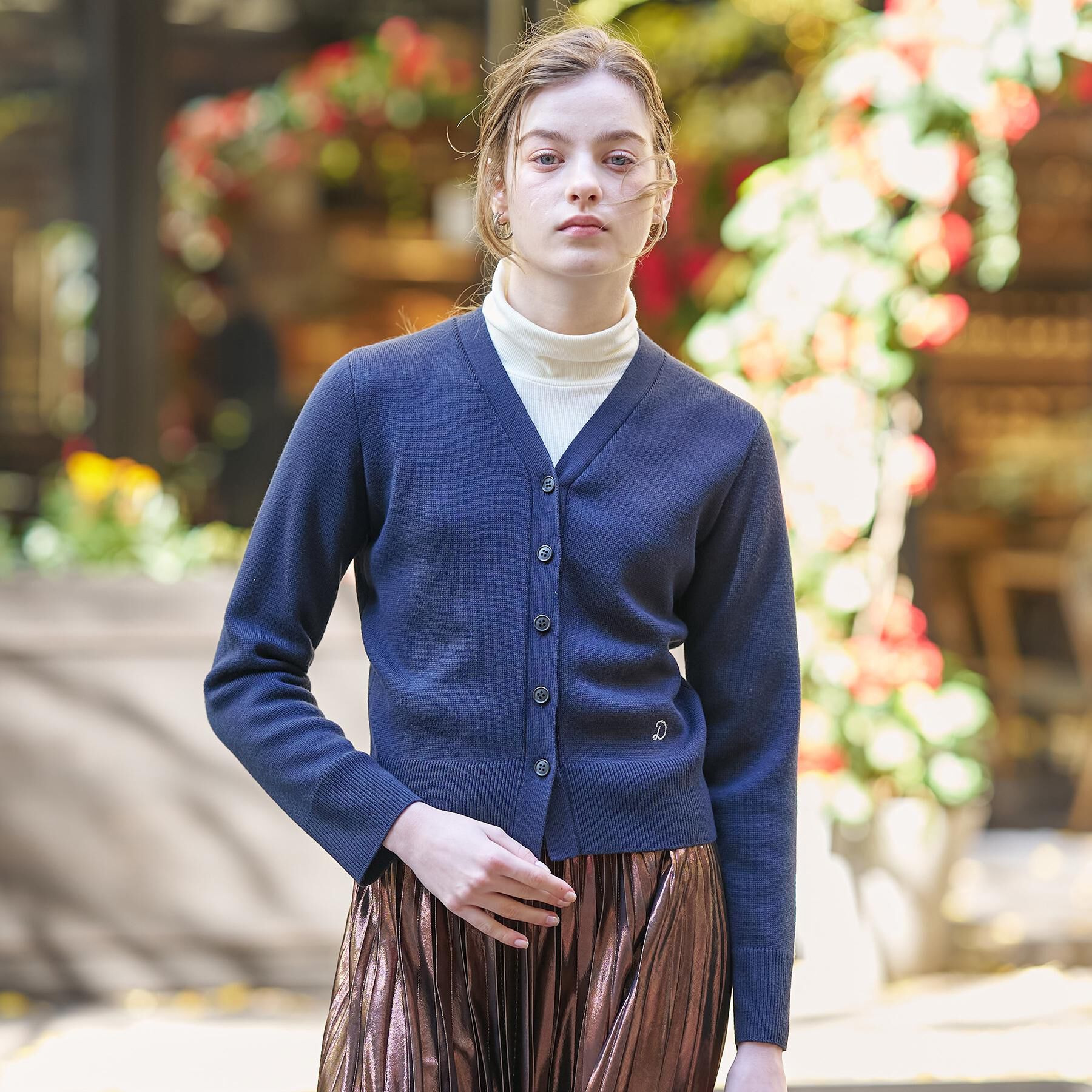 DRESSTERIOR「ミラノリブカーディガン」|カーディガン|