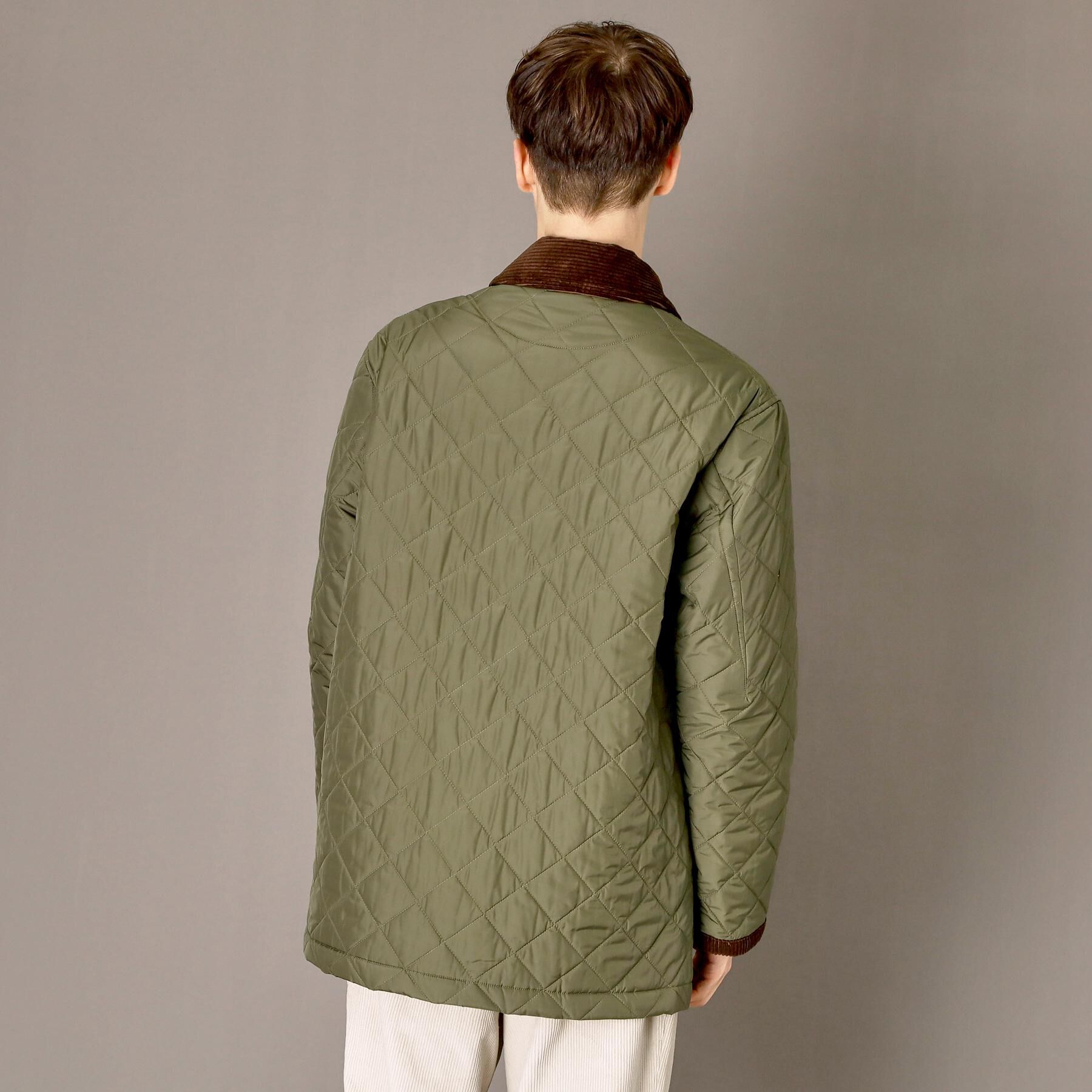 DRESSTERIOR「キルティング ハンティングジャケット」|ブルゾン・スタジャン|