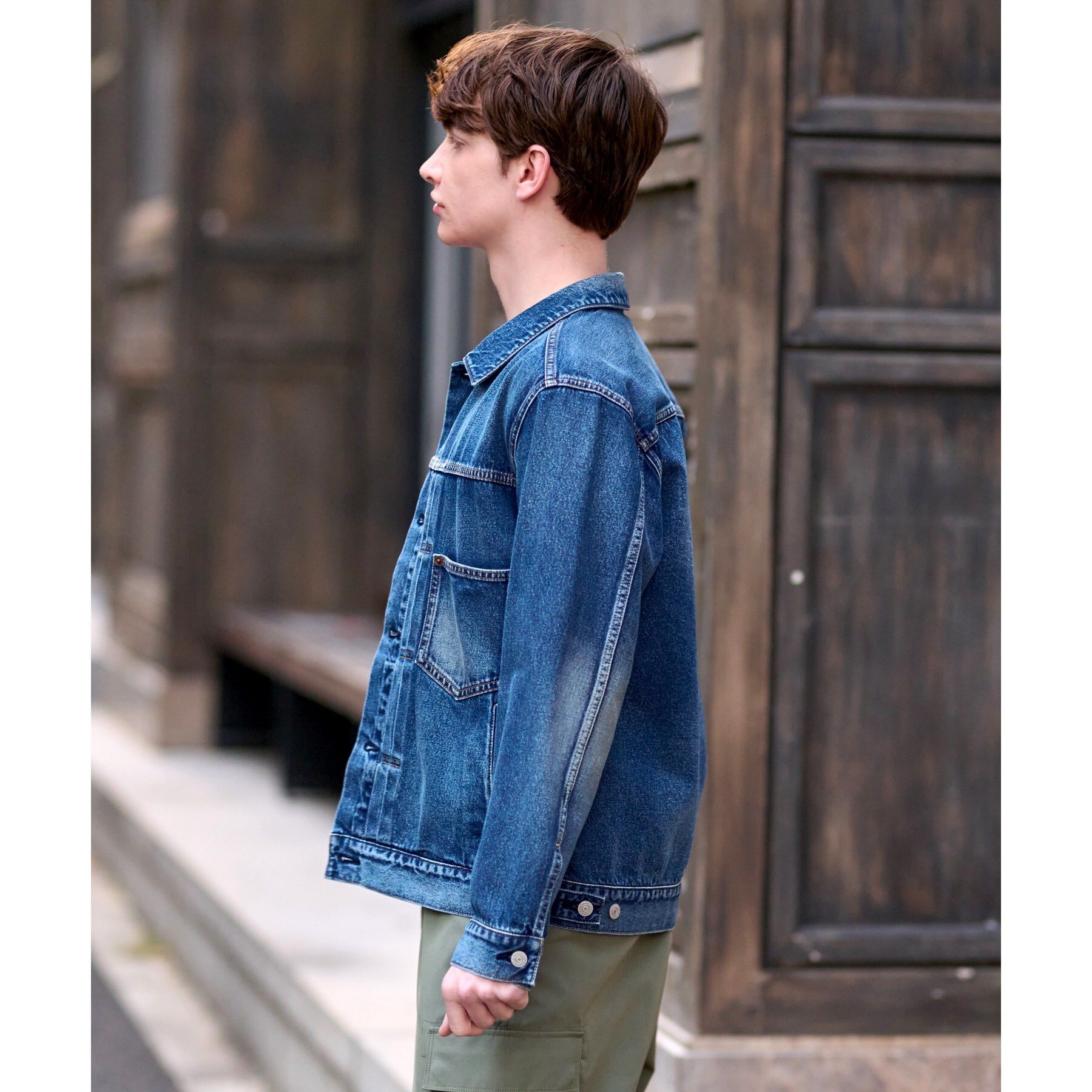 DRESSTERIOR「ファーストモデル ユーズドデニムGジャン」|デニムジャケット|