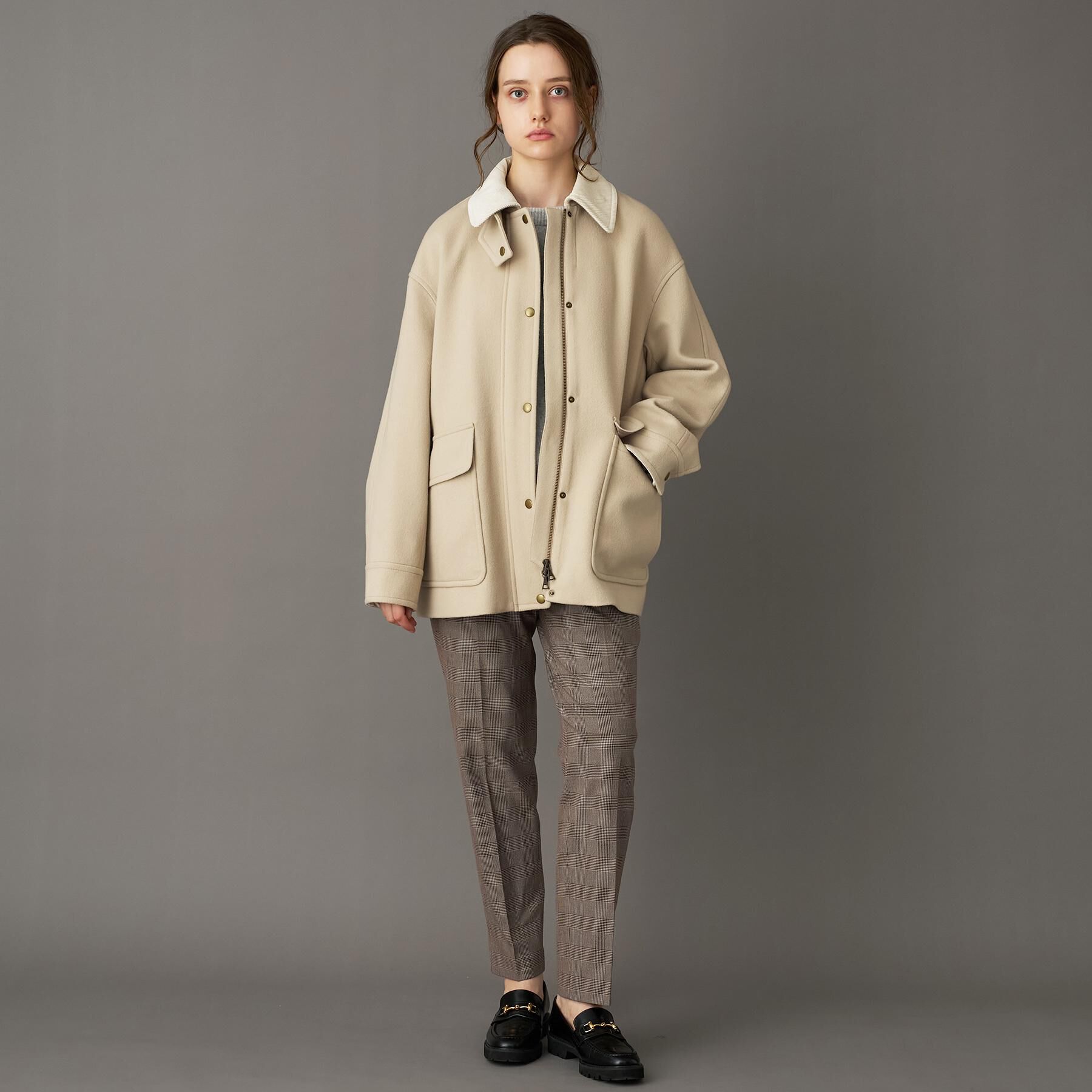 DRESSTERIOR「ウールハンティングブルゾン」|ブルゾン・スタジャン|