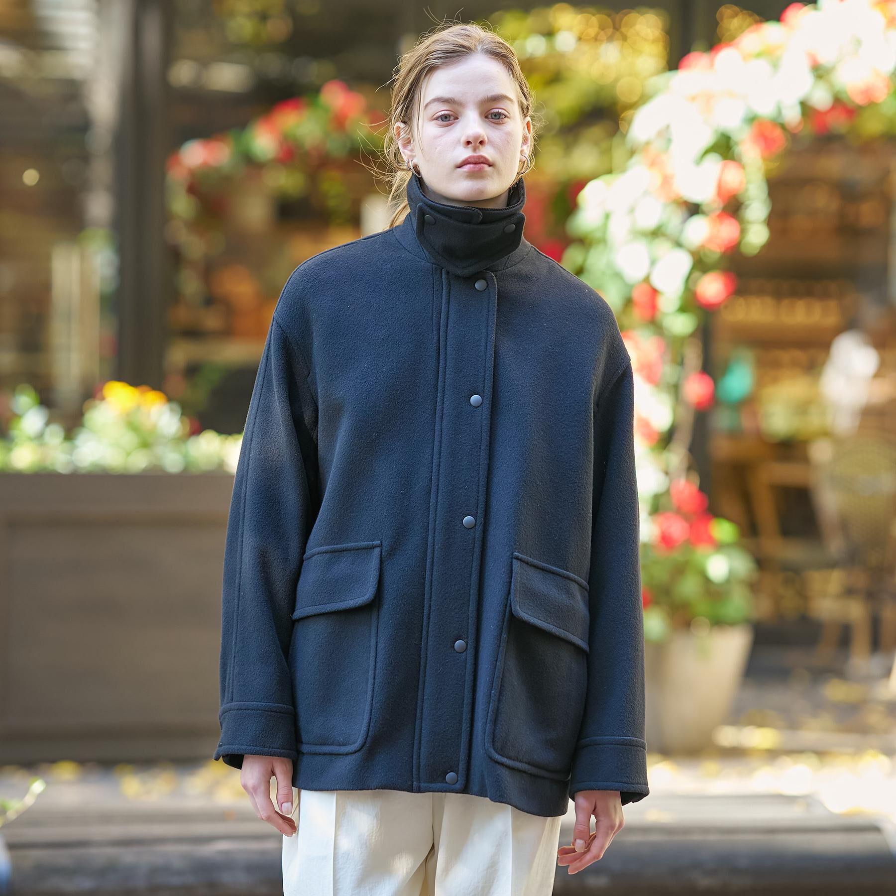 DRESSTERIOR「ウールハンティングブルゾン」|ブルゾン・スタジャン|