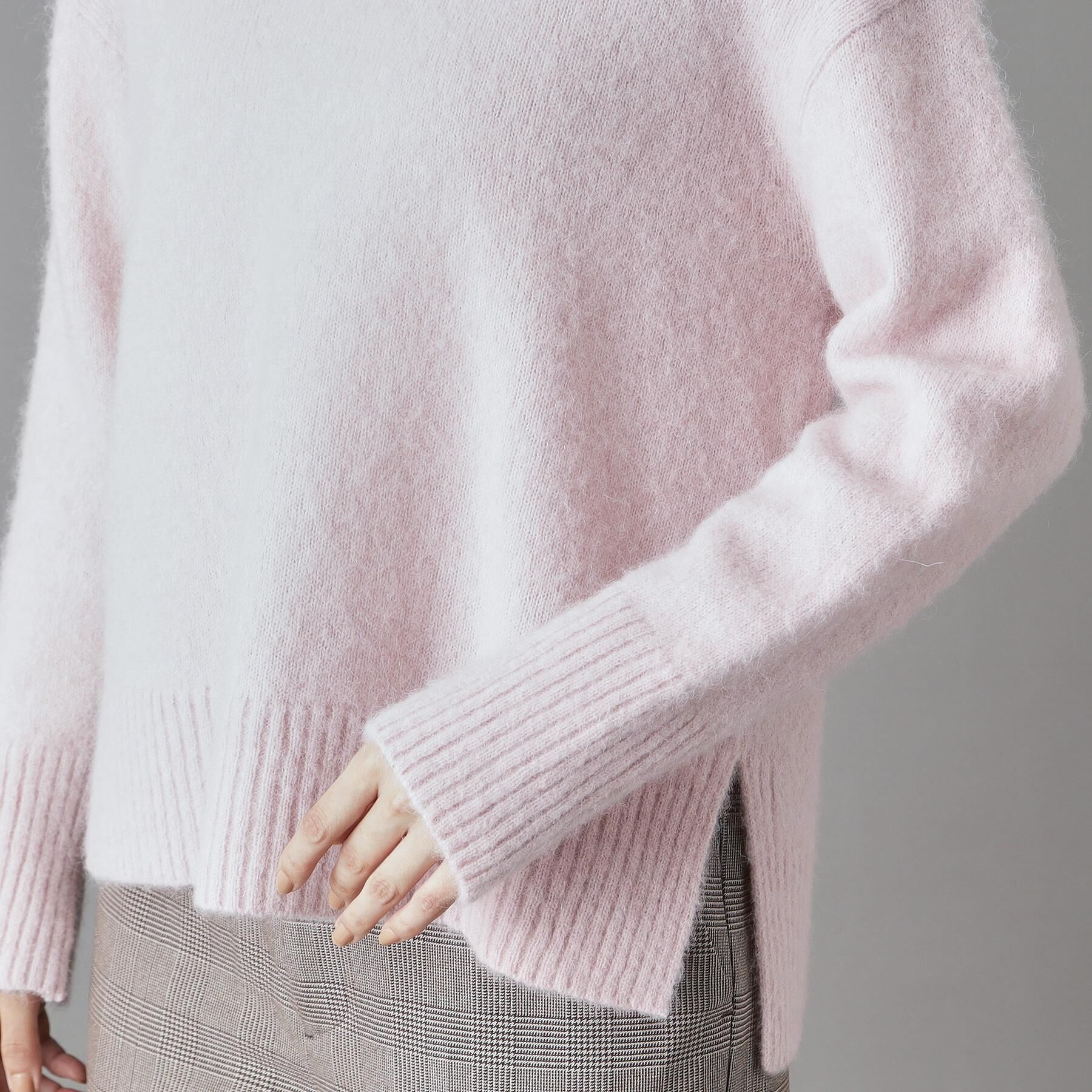 DRESSTERIOR「アルパカブレンドVネックニット」|ニット・セーター|