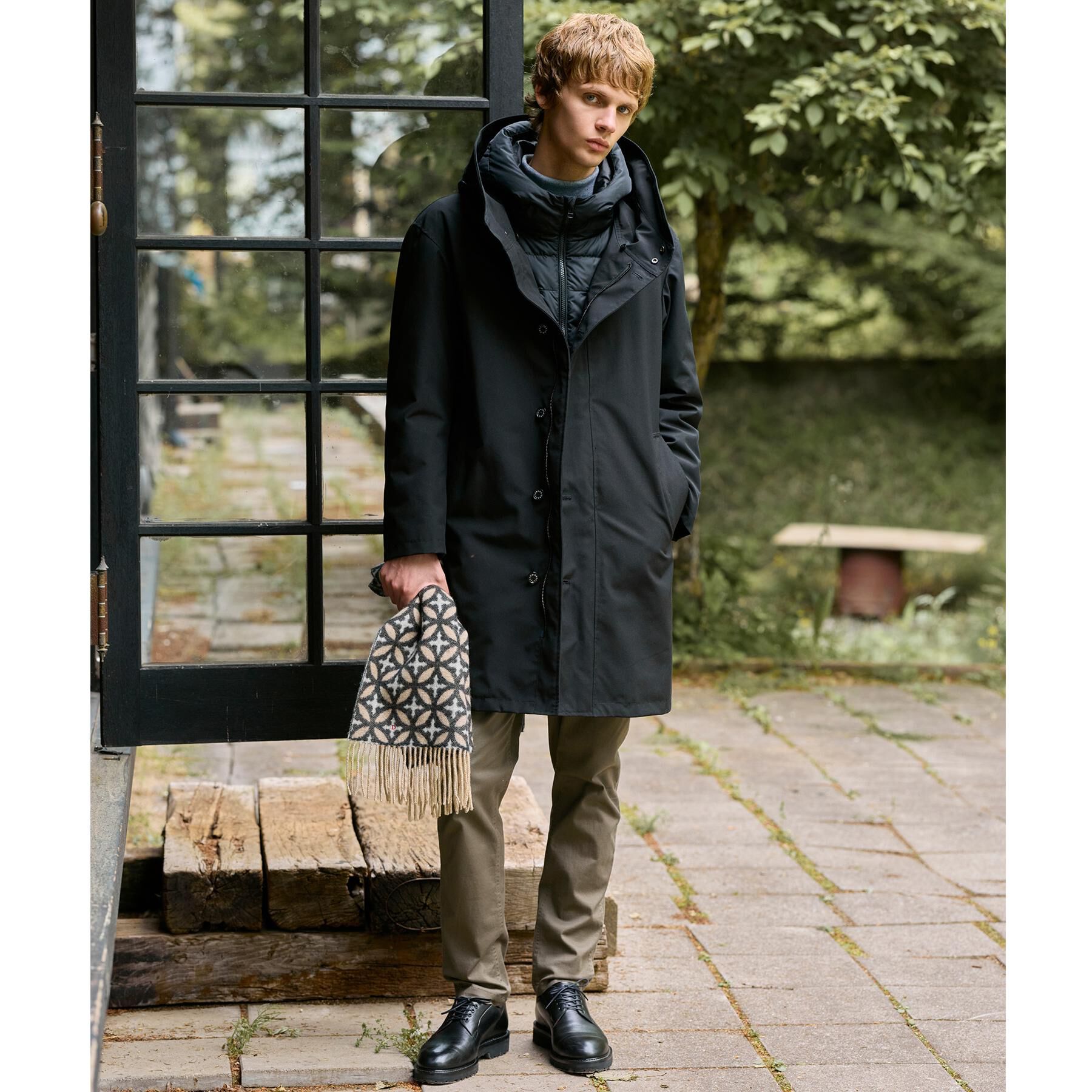 DRESSTERIOR「【3WAY/撥水素材/インナー付】3WAYダウンコート」|ダウン|