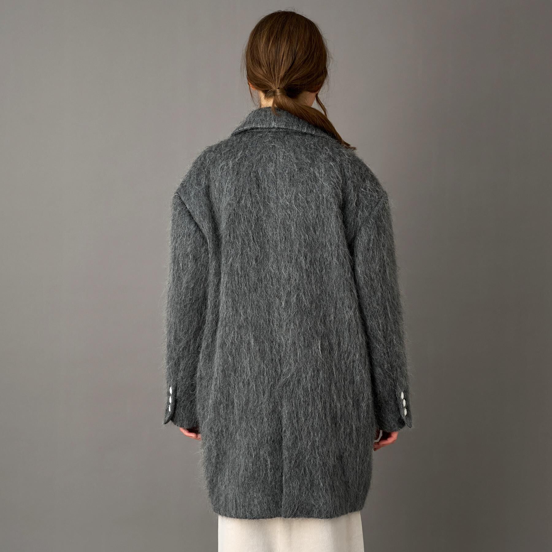 DRESSTERIOR「モヘヤ混シャギーチェスターコート」|チェスターコート|