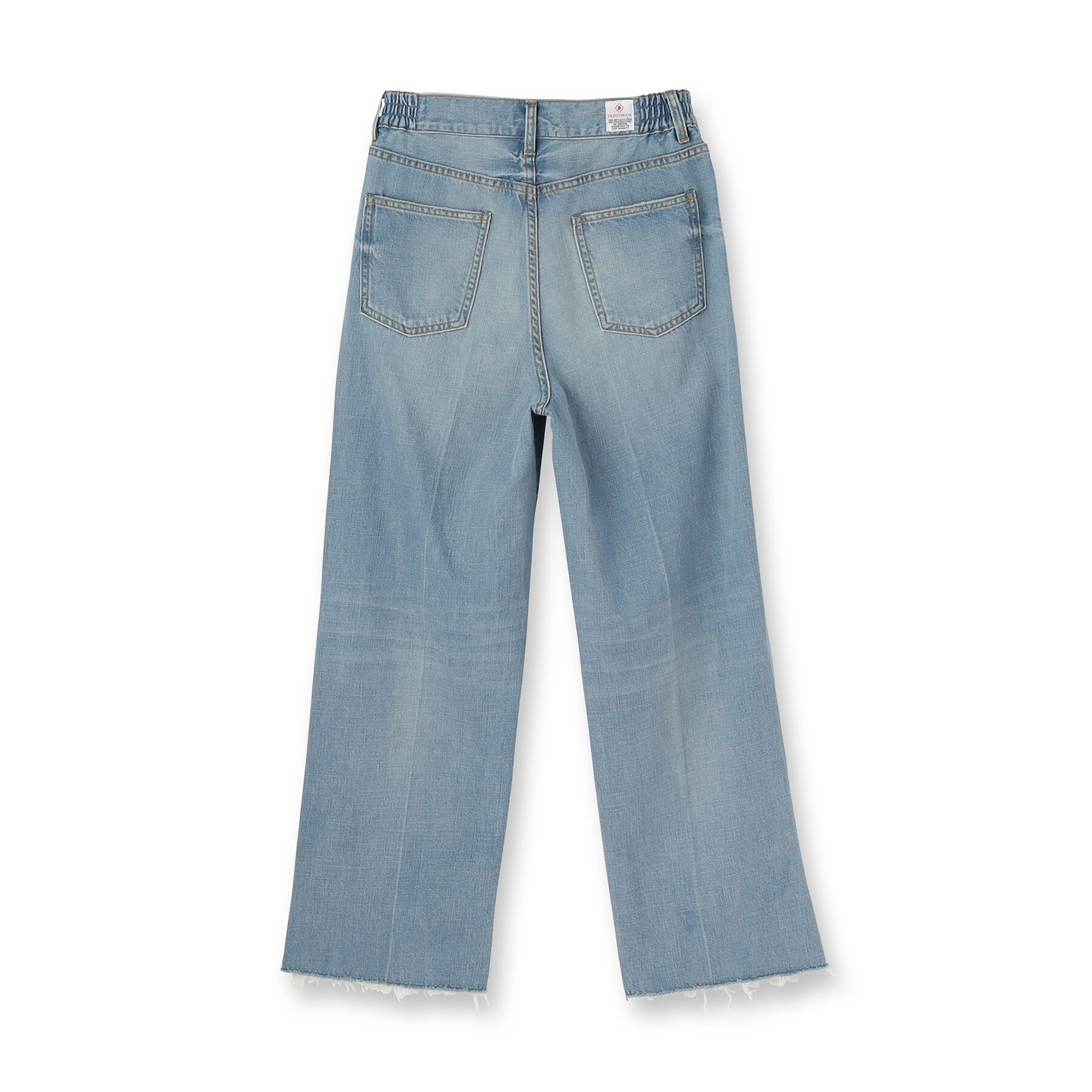 DRESSTERIOR「センタープレスストレートデニム」|デニム|