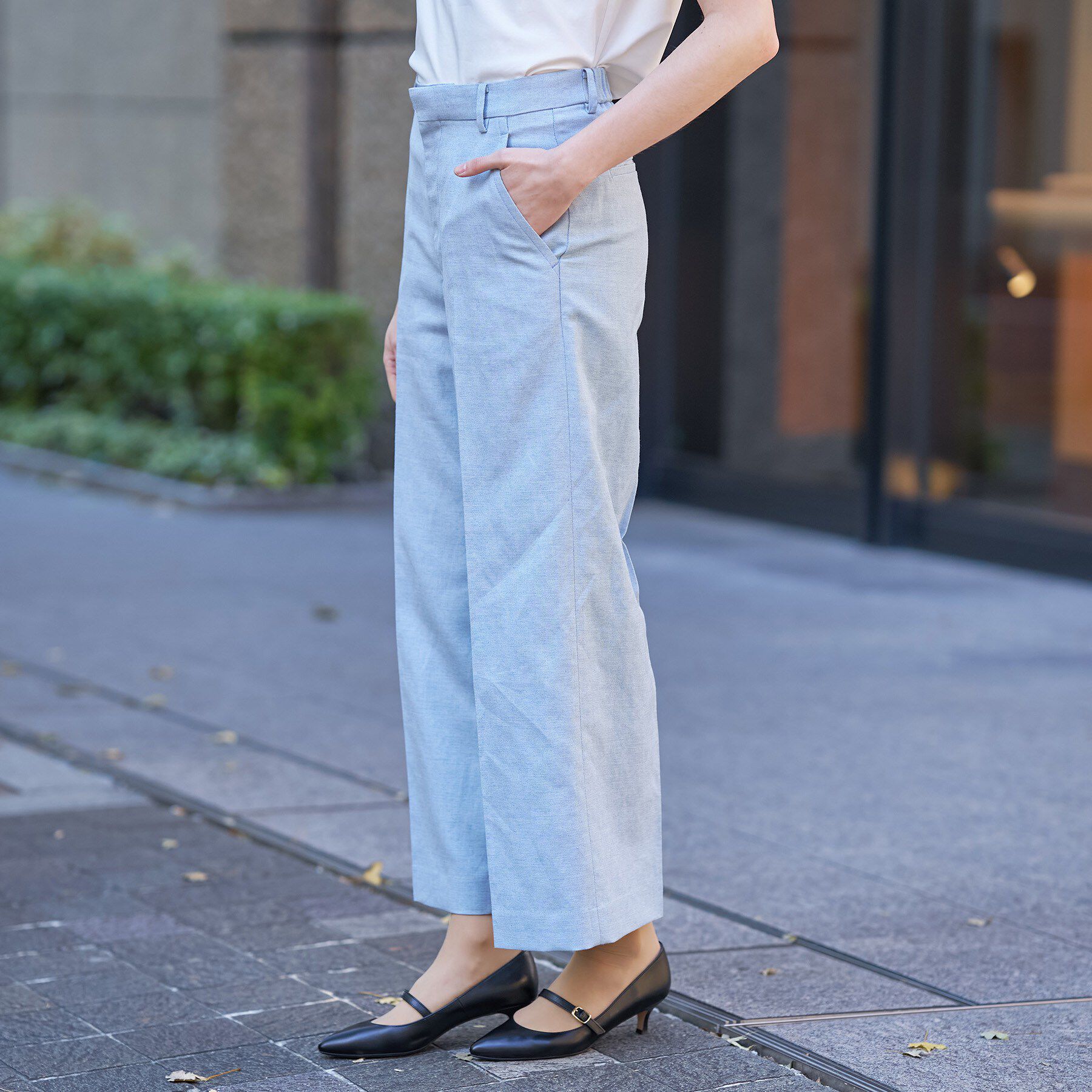 DRESSTERIOR「【セットアップ可】リネンブレンドワイドパンツ」|その他|