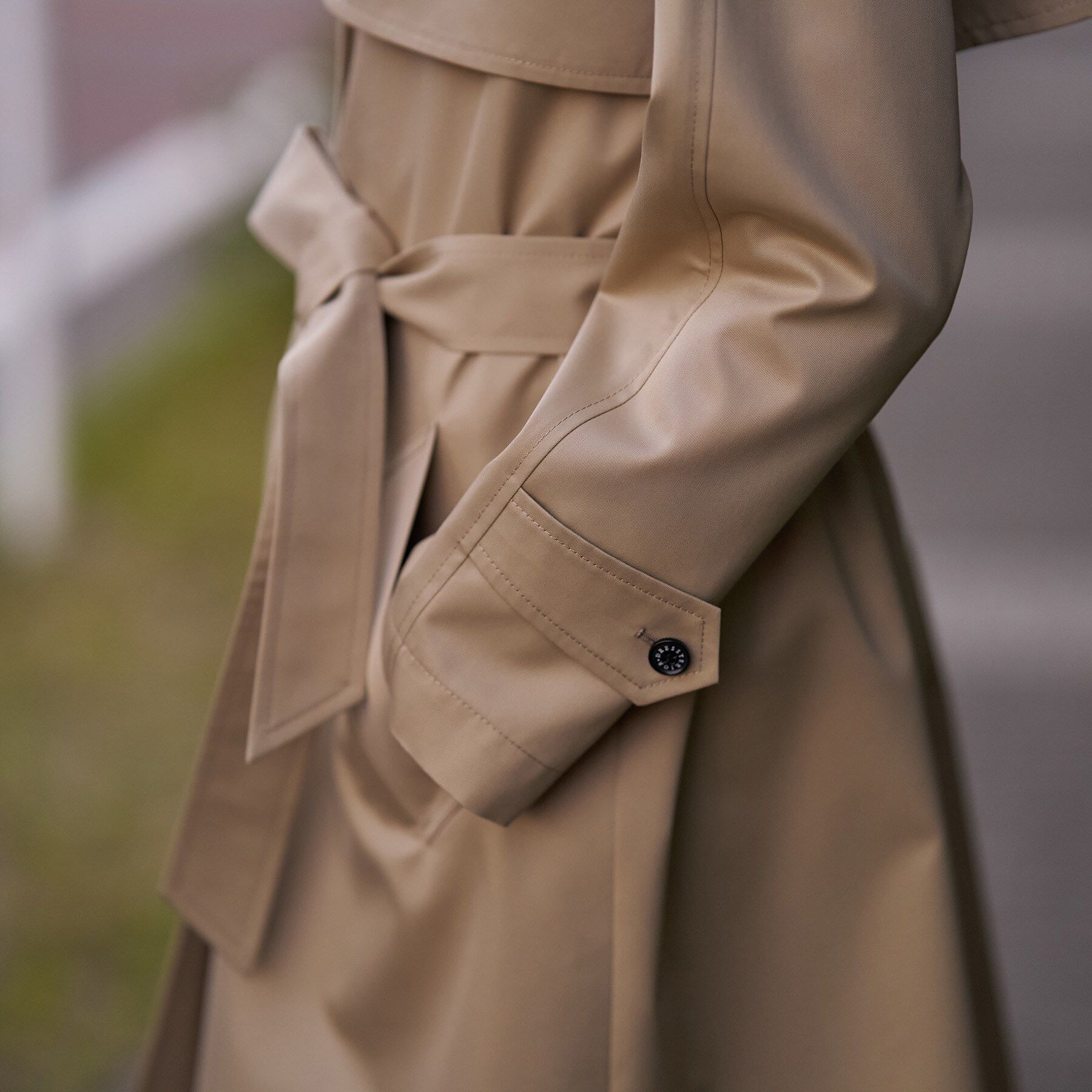 DRESSTERIOR「【ウォッシャブル/美シルエット】ライトトレンチコート」|トレンチコート|