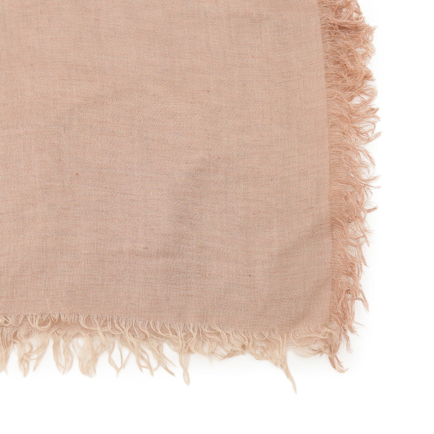 DRESSTERIOR「ASAUCE MELER（アソースメレ）リネンモダールシルクメランジュソリッドストール」|ストール|