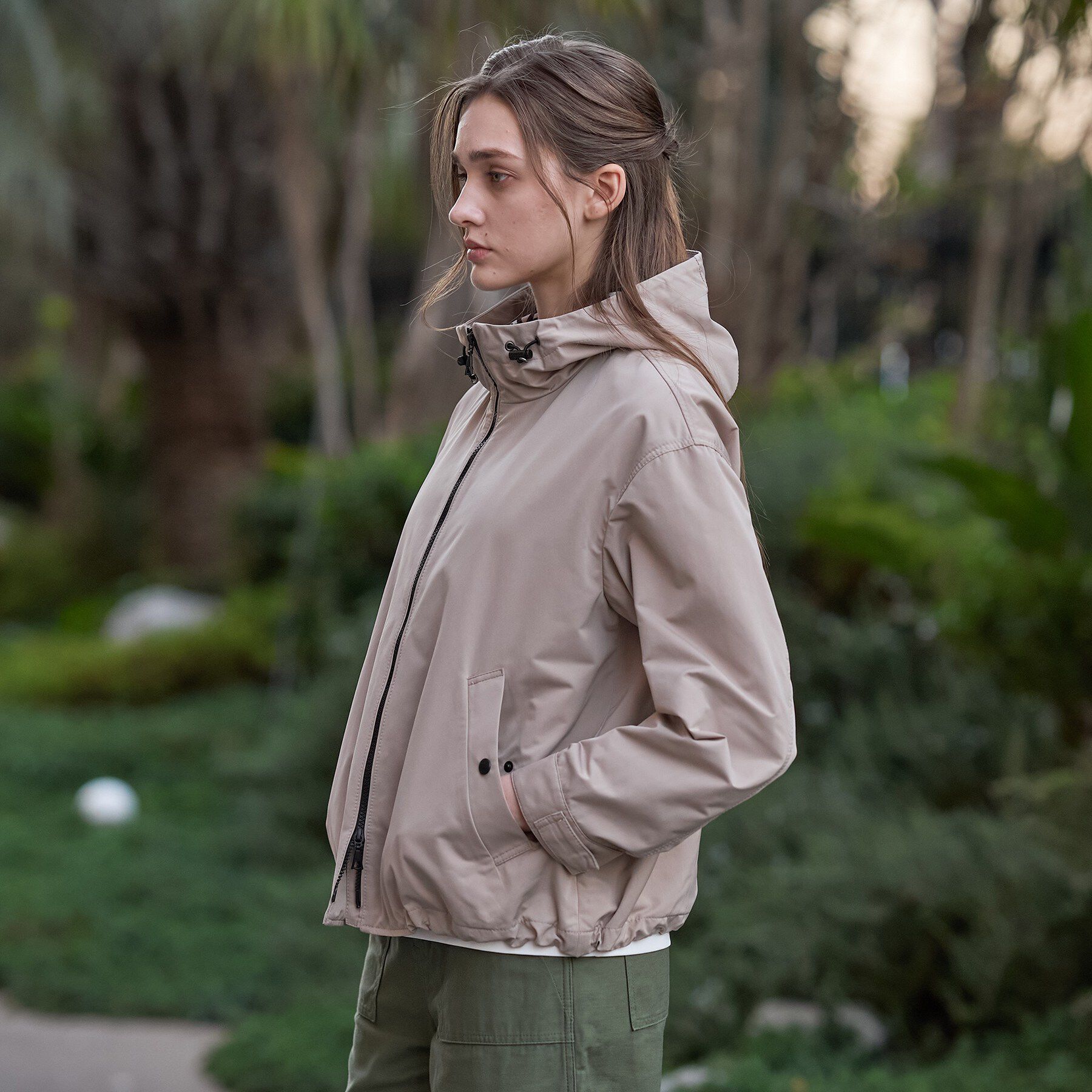 DRESSTERIOR「【ウォッシャブル/撥水素材】撥水ツイル マウンテンパーカー」|ブルゾン・スタジャン|