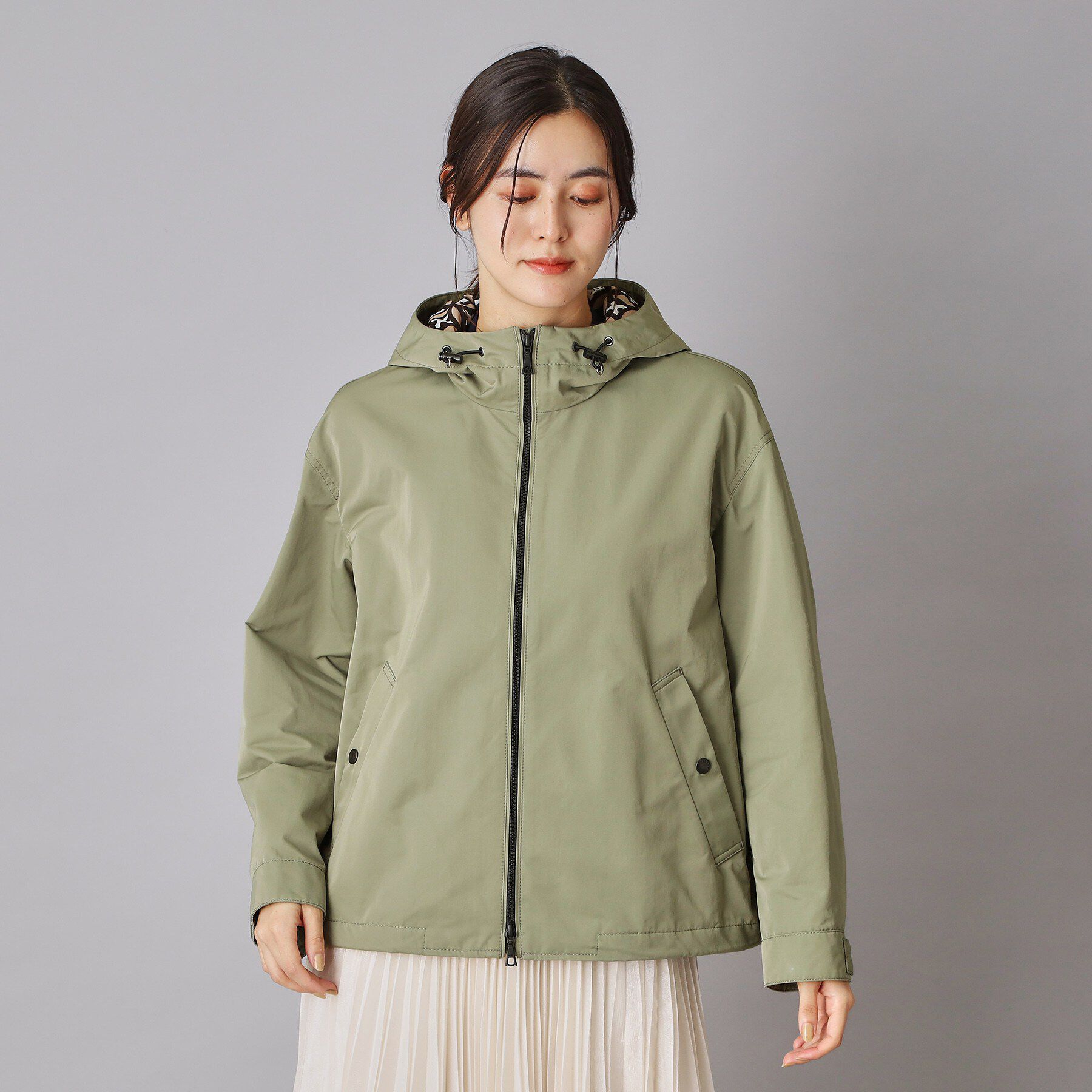 DRESSTERIOR「【ウォッシャブル/撥水素材】撥水ツイル マウンテンパーカー」|ブルゾン・スタジャン|