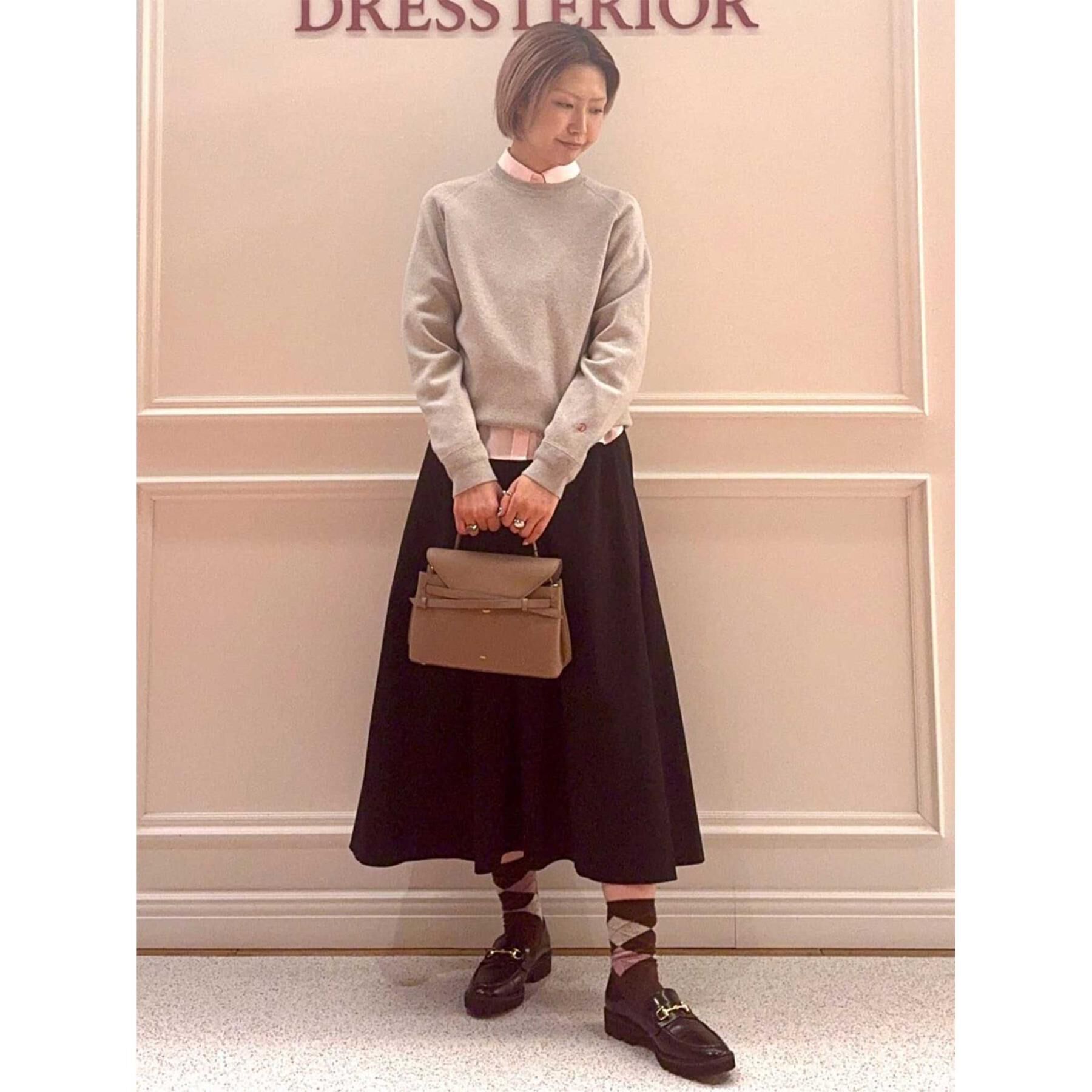 DRESSTERIOR「【大人MUSE5月号掲載】タックギャザースカート」|スカート|