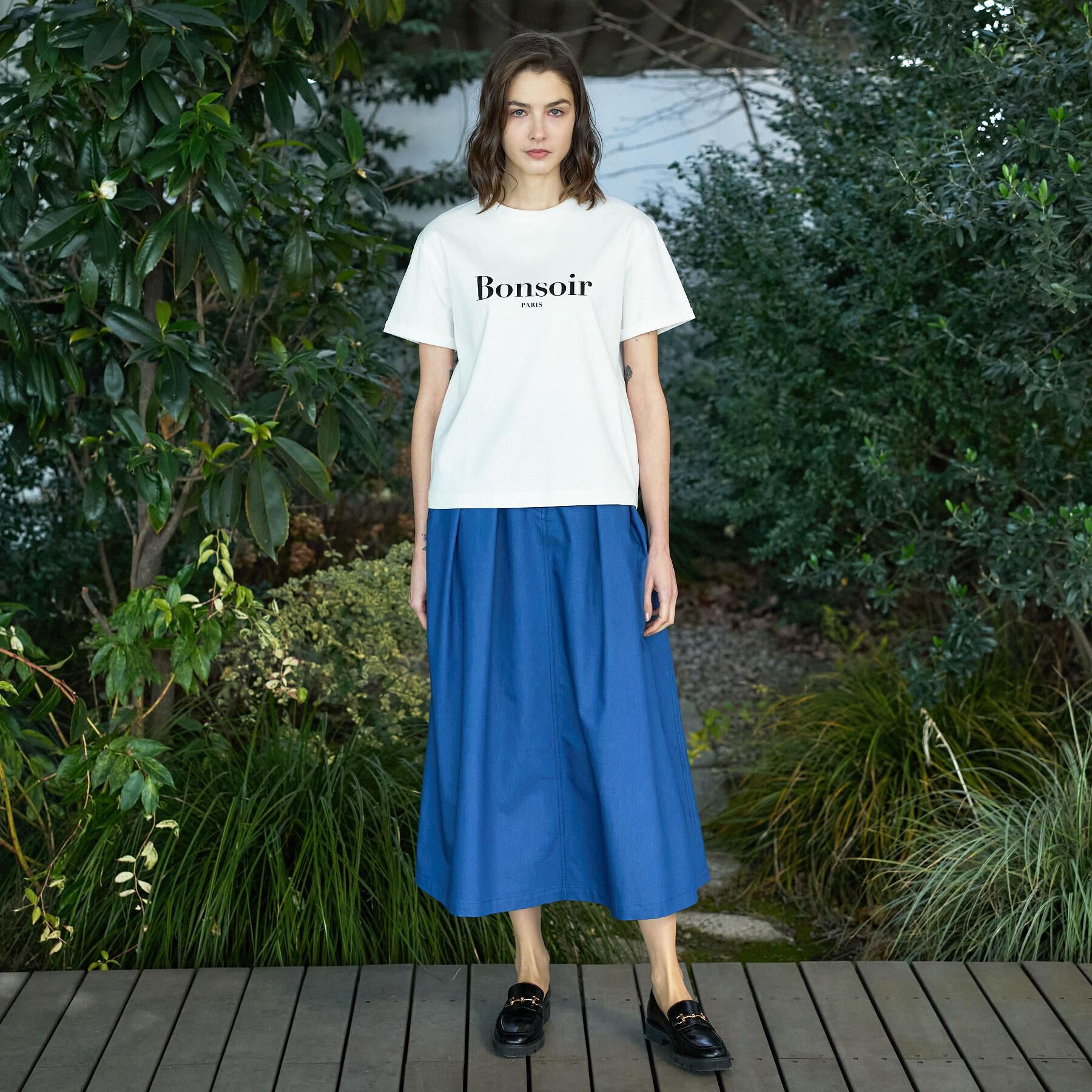 DRESSTERIOR「クールタッチタックデニムスカート」|スカート|