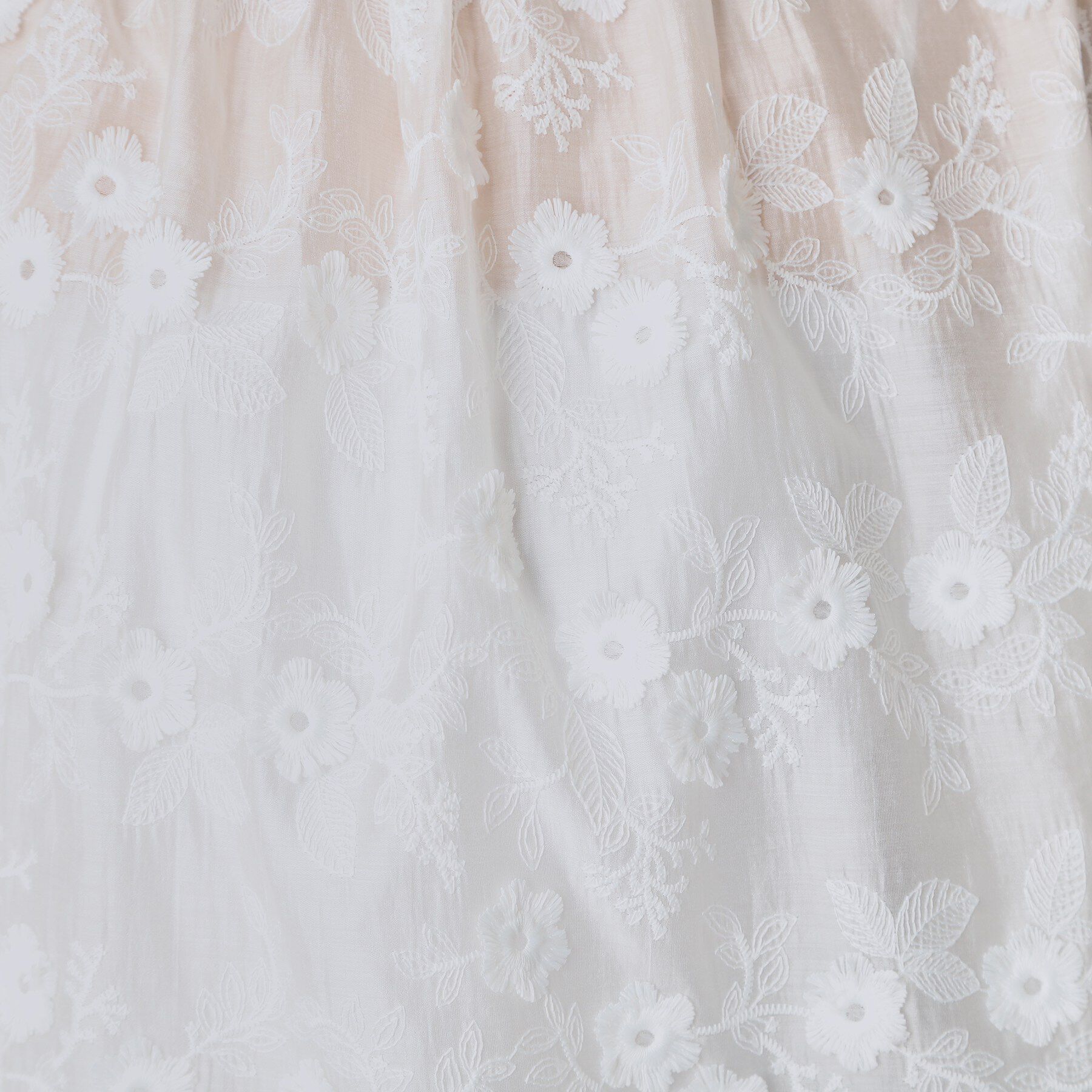 DRESSTERIOR「フラワーエンブロイダリーボリュームブラウス」|シャツ・ブラウス|