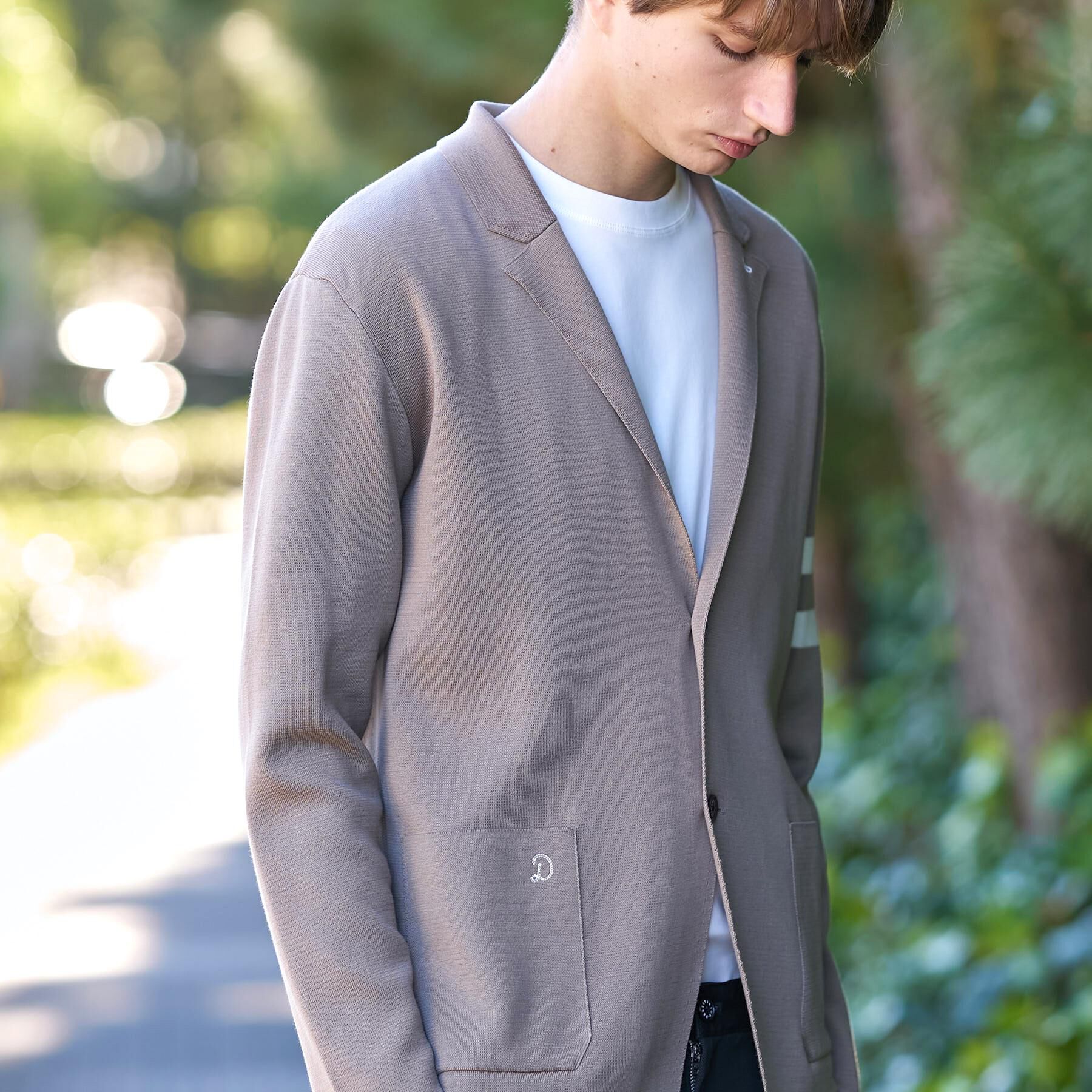 DRESSTERIOR「【ウォッシャブル】スプリング ニットジャケット」|カーディガン|