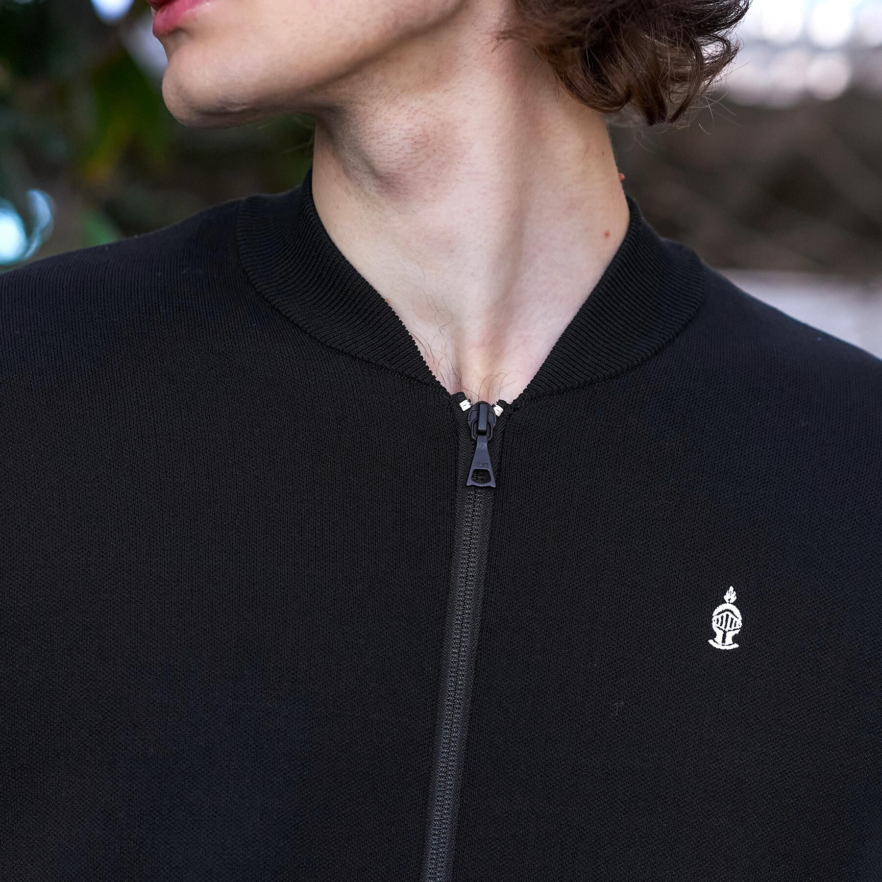 DRESSTERIOR「スプリング ニットブルゾン」|ブルゾン・スタジャン|