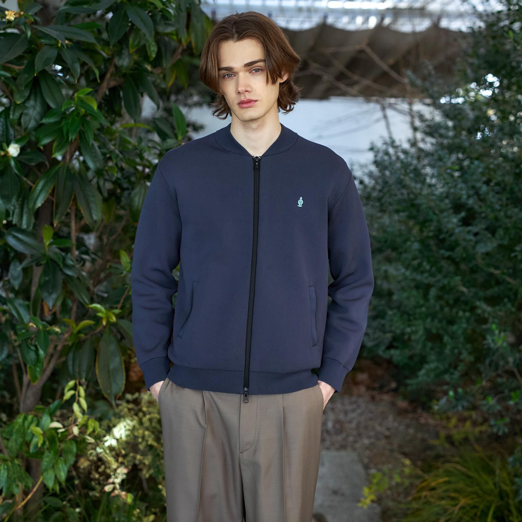 DRESSTERIOR「スプリング ニットブルゾン」|ブルゾン・スタジャン|