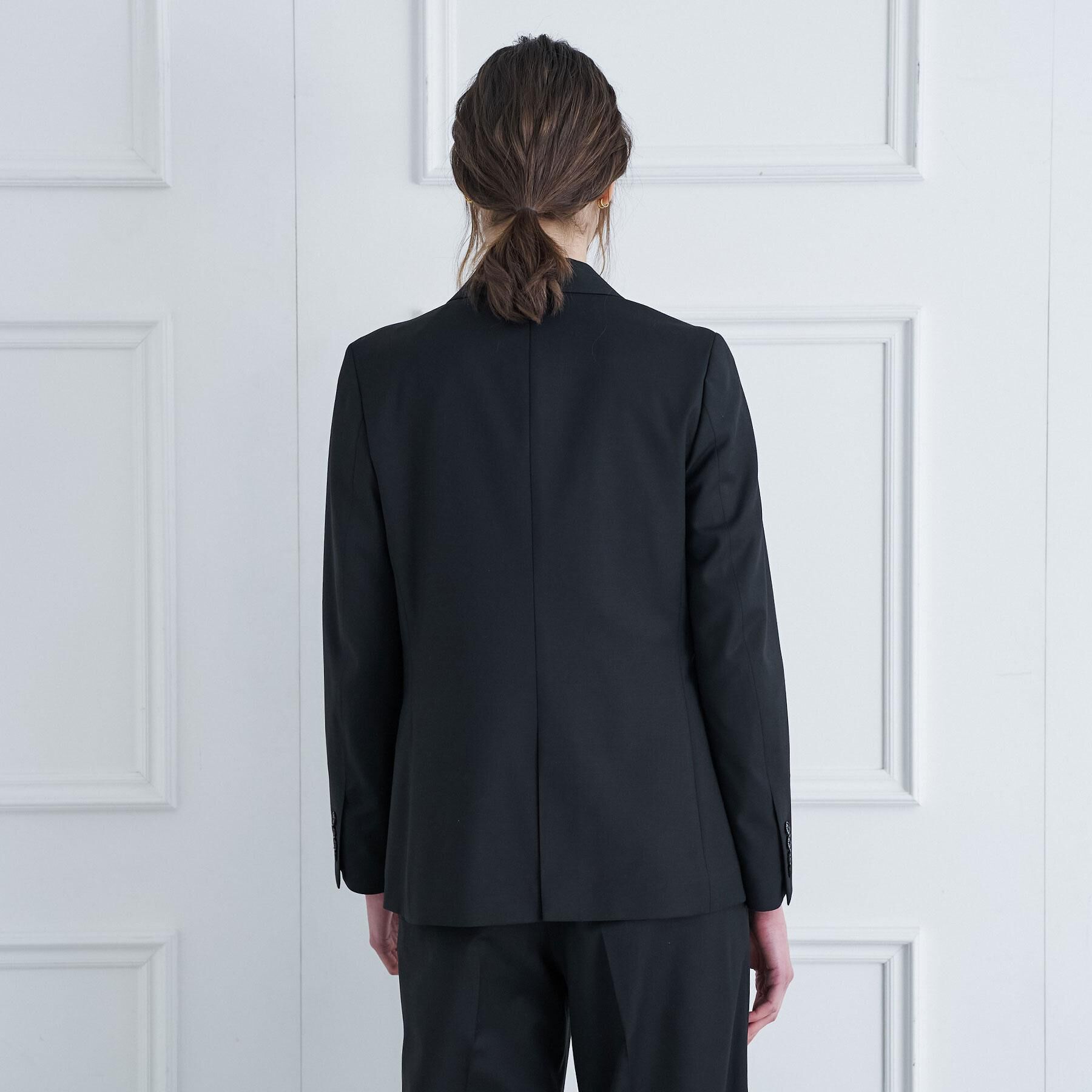 DRESSTERIOR「【セットアップ可】ピークドダブルライトストレッチジャケット」|テーラードジャケット|