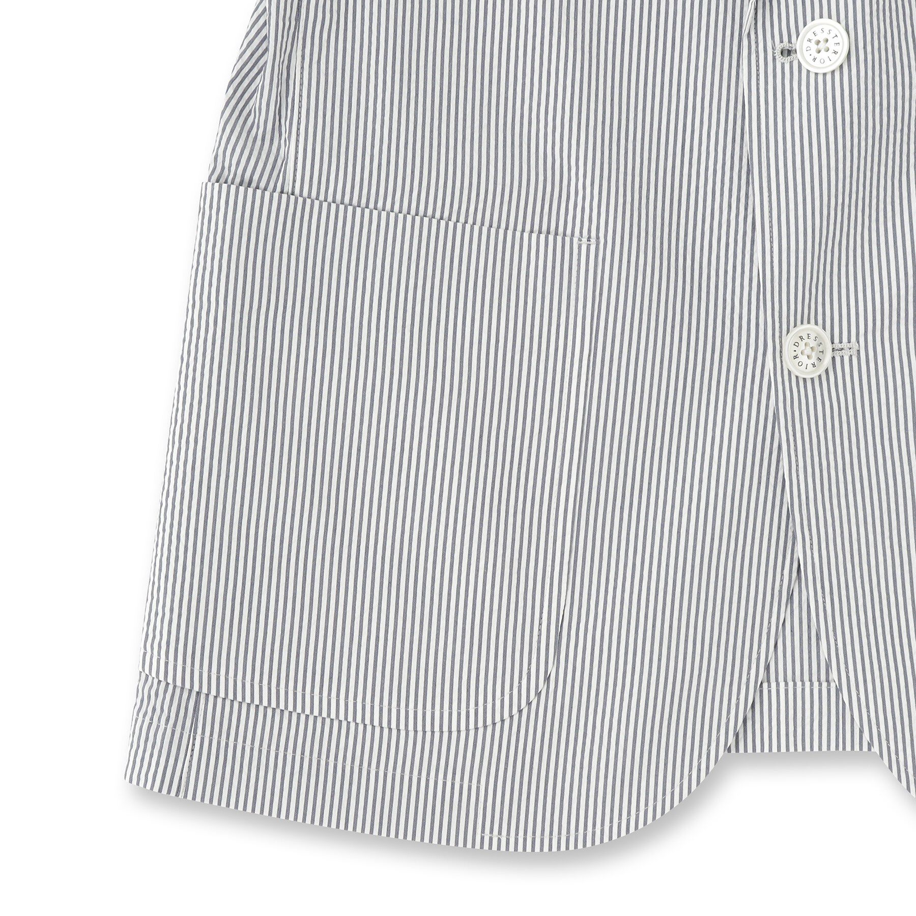 DRESSTERIOR「【吸湿速乾/セットアップ可】COOLMAX シアサッカー サマージャケット」|テーラードジャケット|