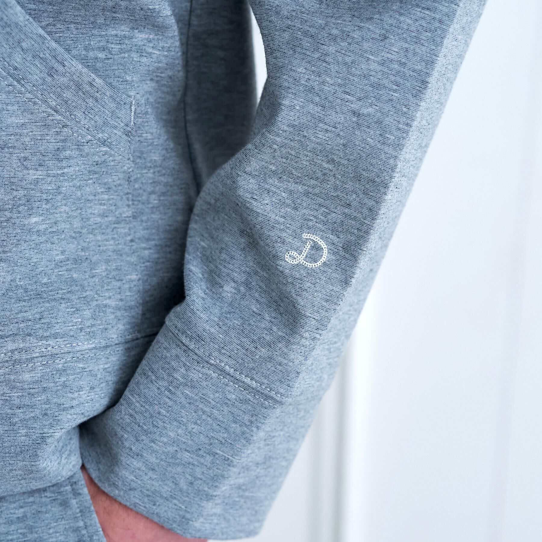 DRESSTERIOR「【接触冷感／セットアップ可】ドライタッチ ハイカウントジップアップパーカ」|パーカー|