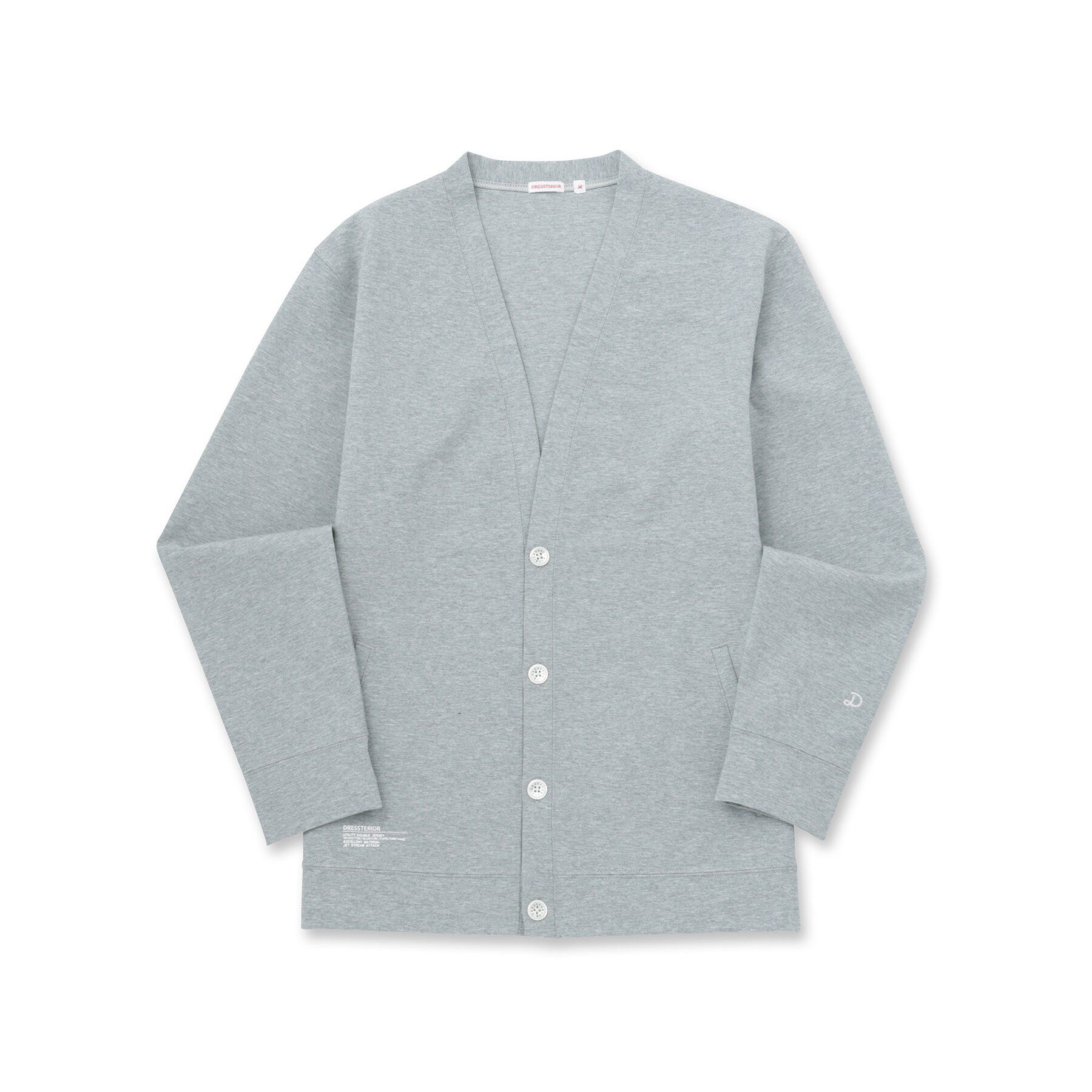 DRESSTERIOR「【接触冷感／セットアップ可】ドライタッチ ハイカウントカットソー カーディガン」|カーディガン|