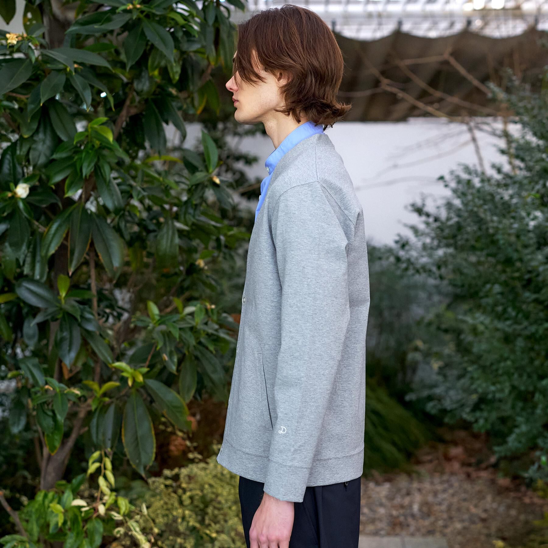 DRESSTERIOR「【接触冷感／セットアップ可】ドライタッチ ハイカウントカットソー カーディガン」|カーディガン|