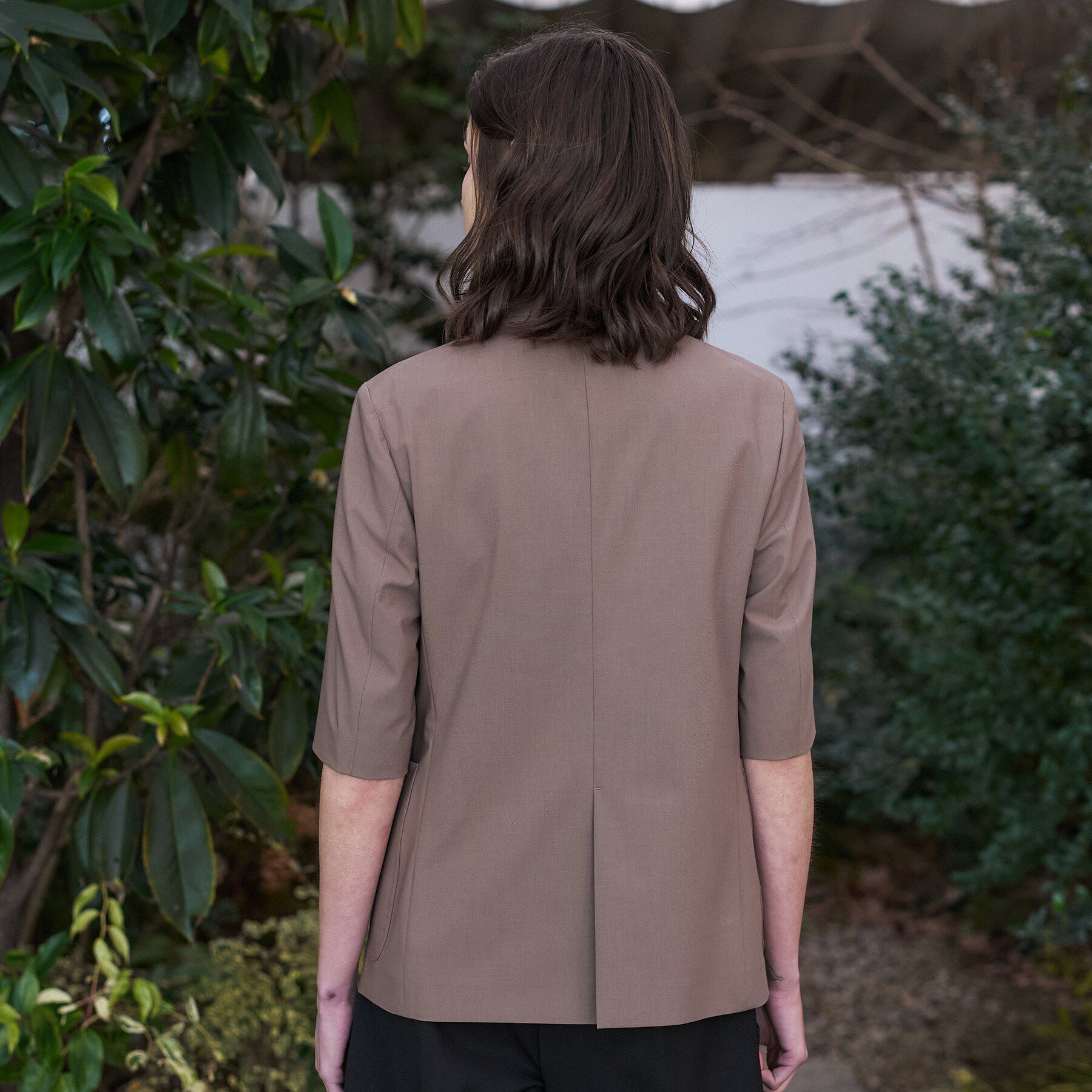 DRESSTERIOR「【接触冷感/UVカット/セットアップ可】 2WAYストレッチスリークオータージャケット」|テーラードジャケット|